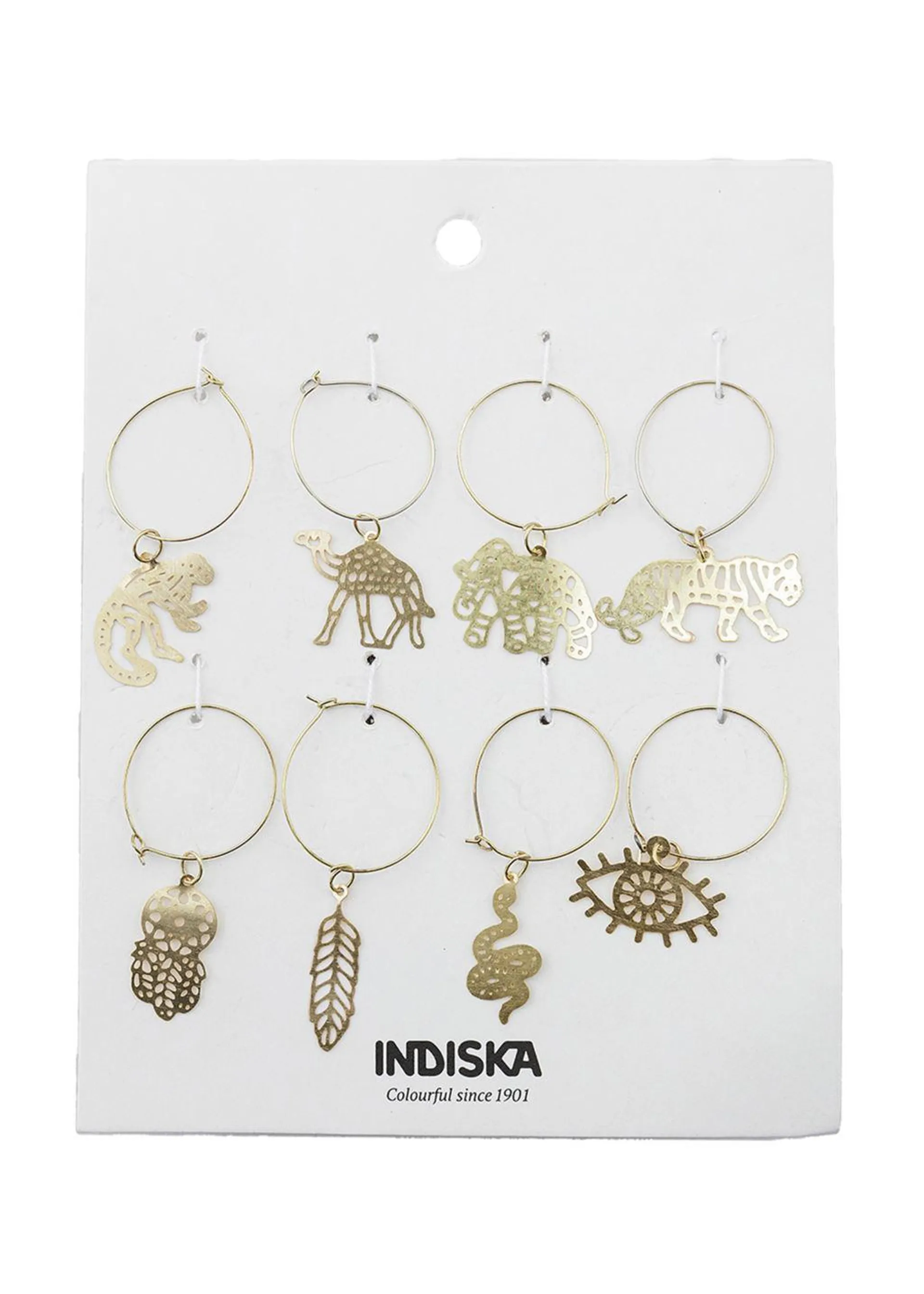 Brass drink markers