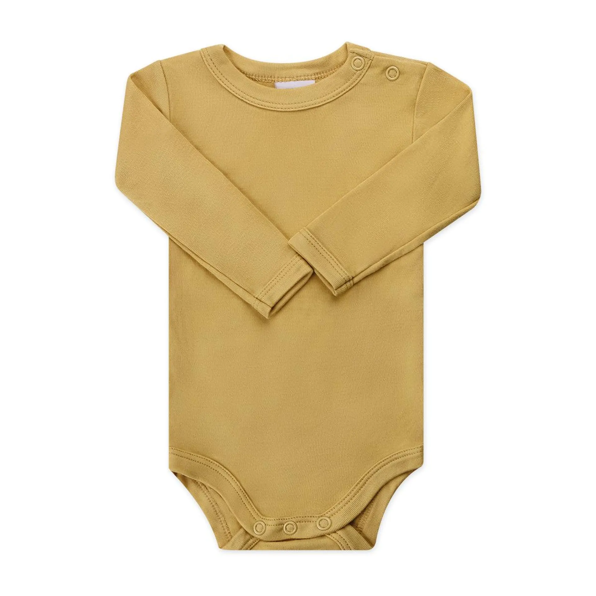 Rondane | Body | Langermet | Bambus | Yellow