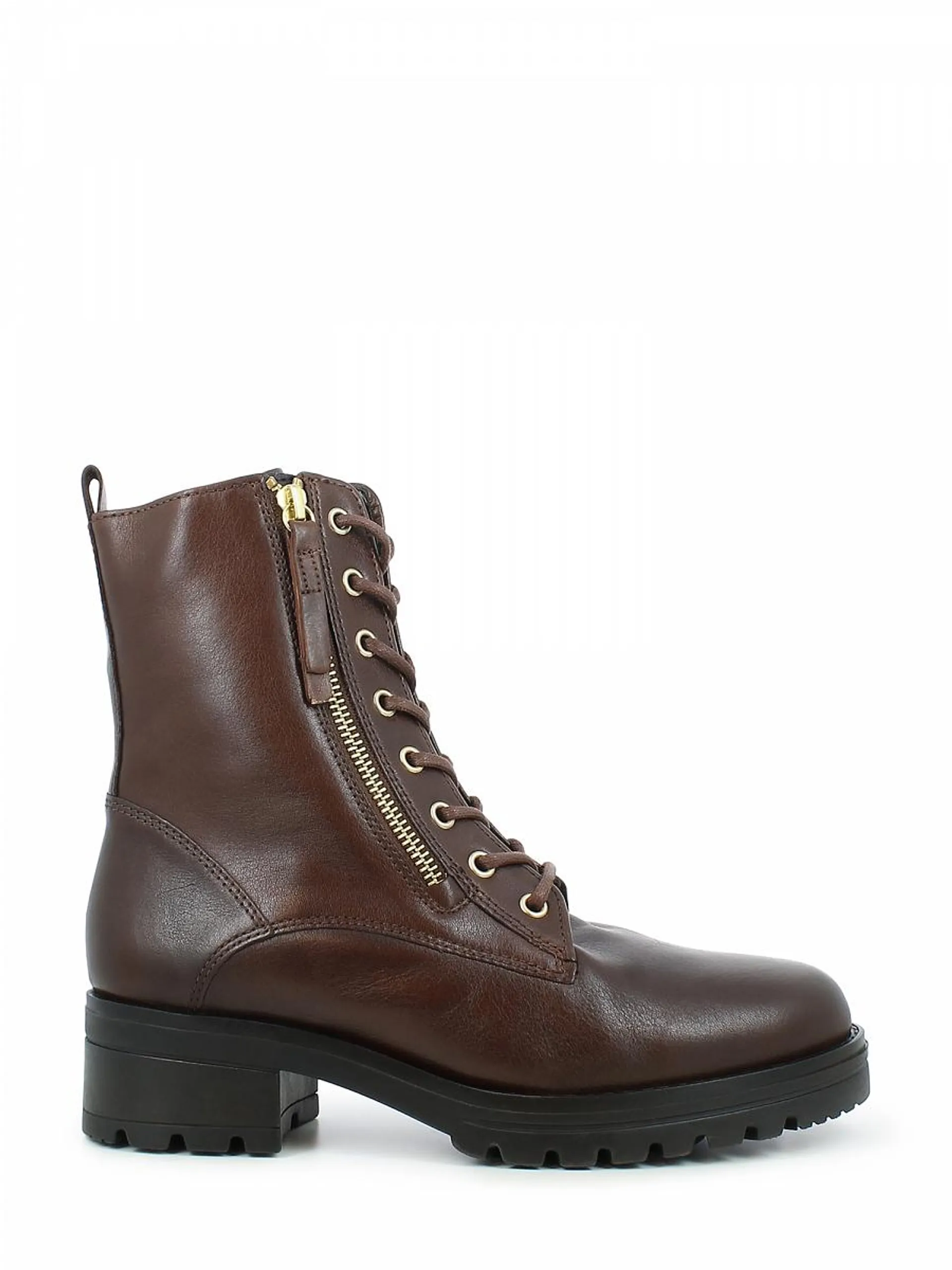 Brown Leather Varmfôret Boot