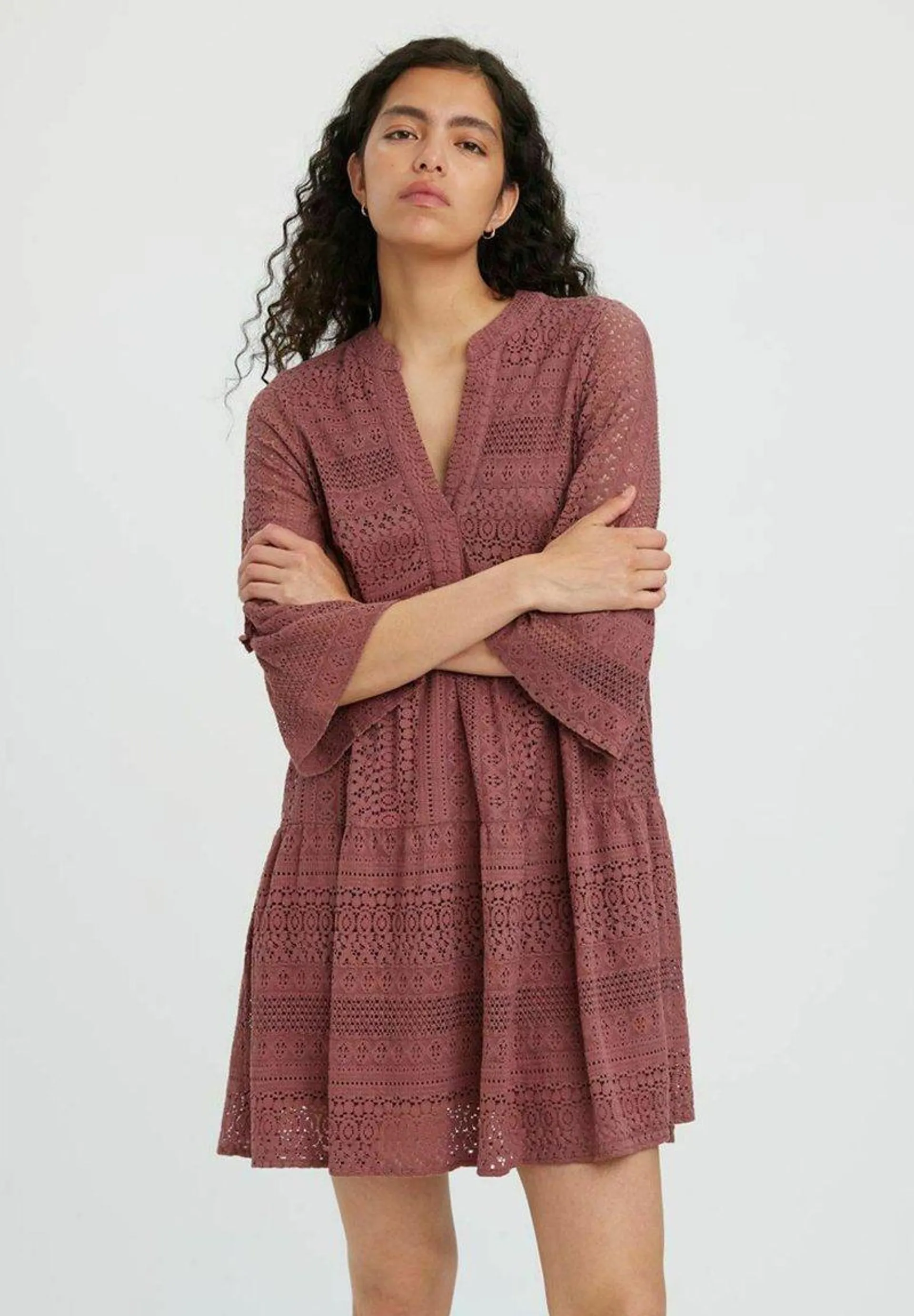 VMHONEY V NECK TUNIC - Kjole