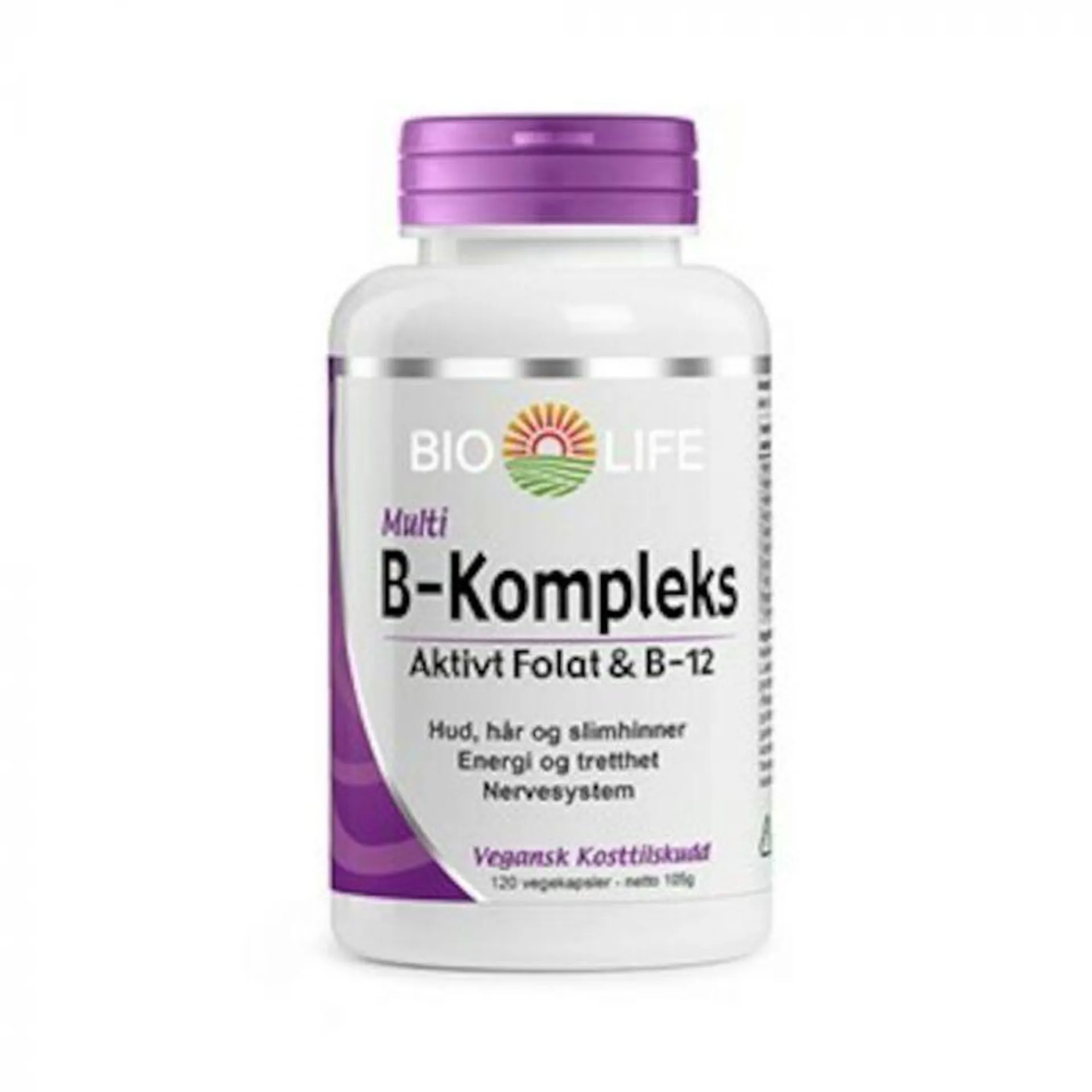 Bio Life Multi B-Kompleks 120 kapsler