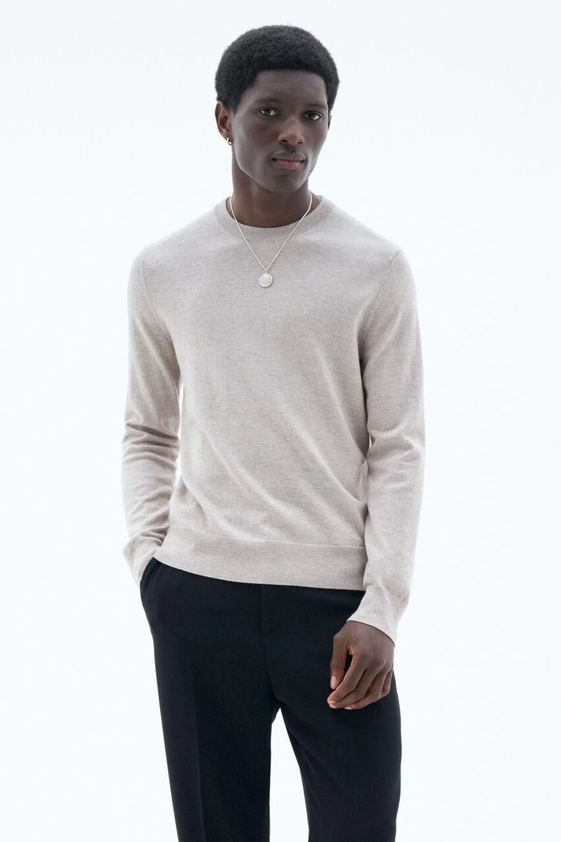 Cotton Merino Sweater