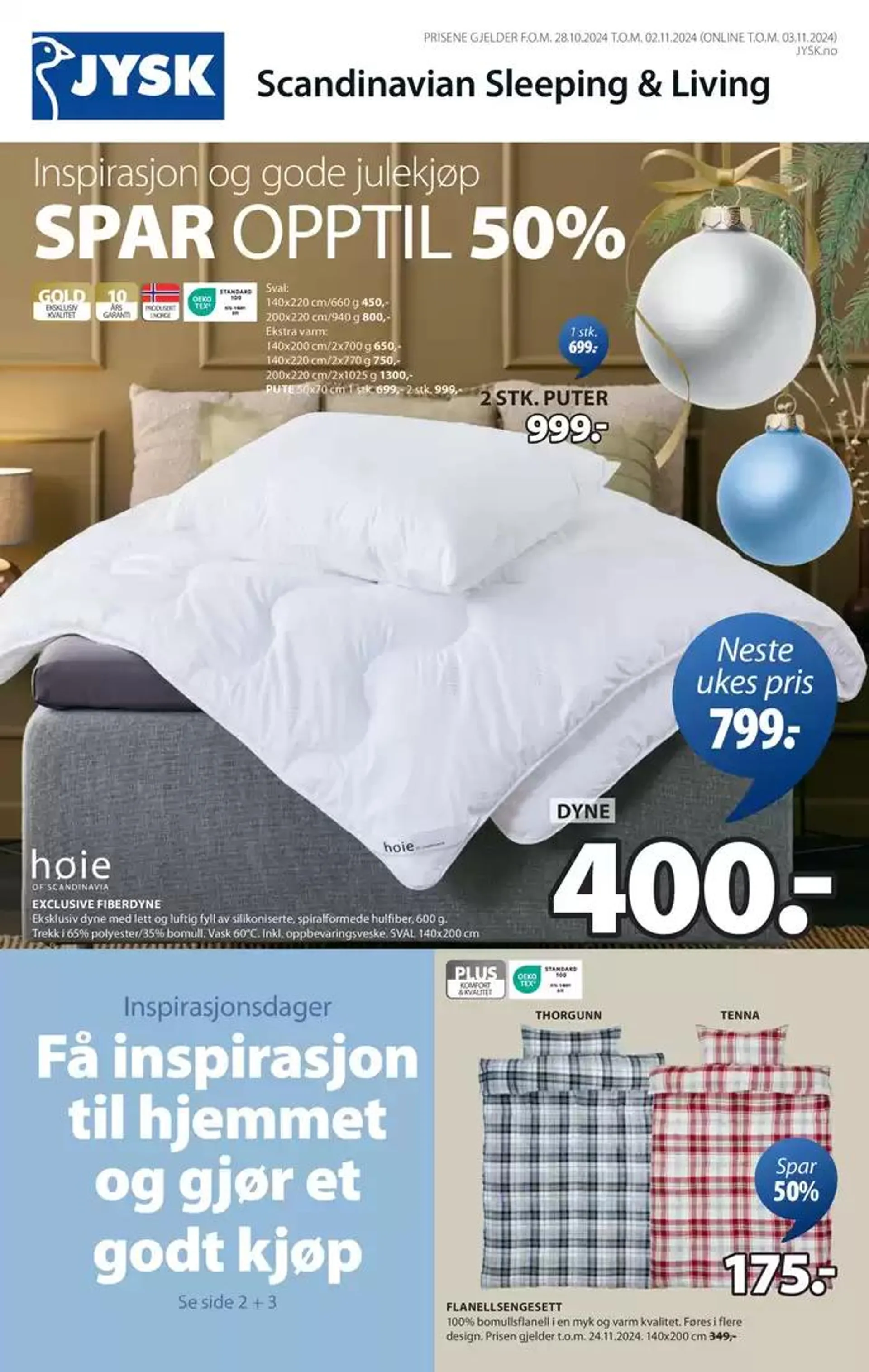 Scandinavian Sleeping & Living fra 28. oktober til 24. november 2024 - kundeavisside 2