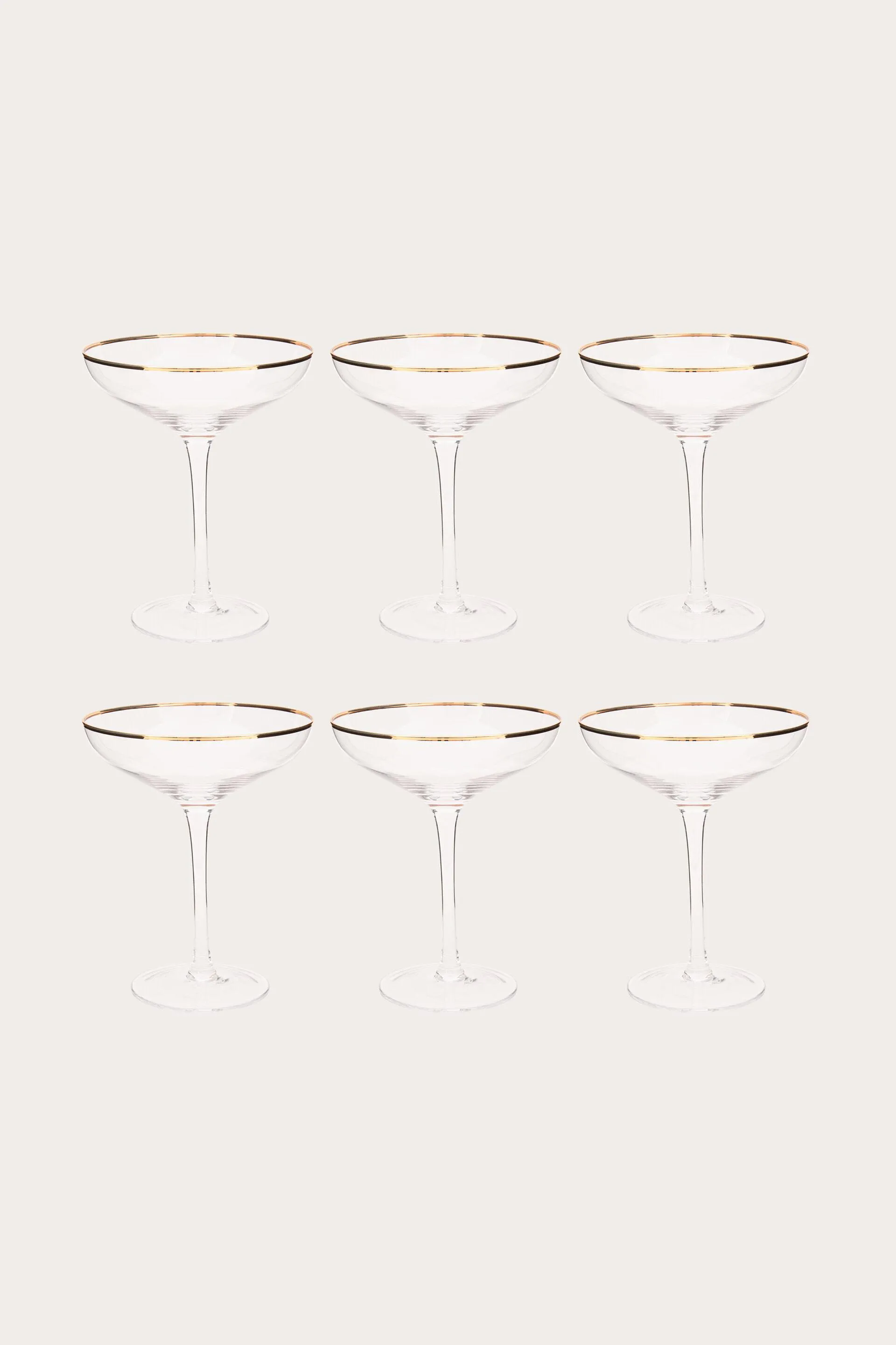 Coupeglass GULDKANT