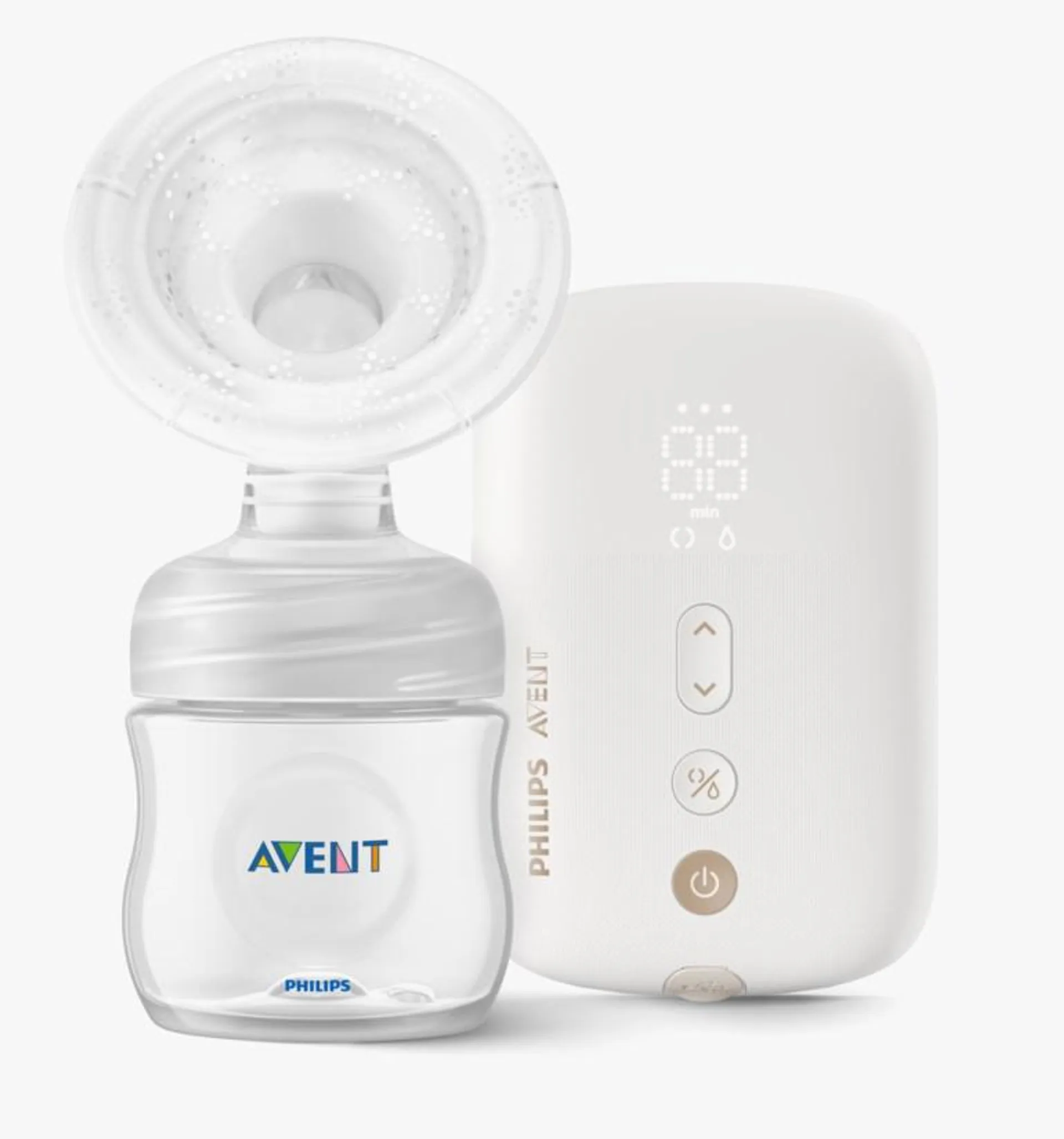 Premium elektrisk brystpumpe med oppladbart batteri, multiple