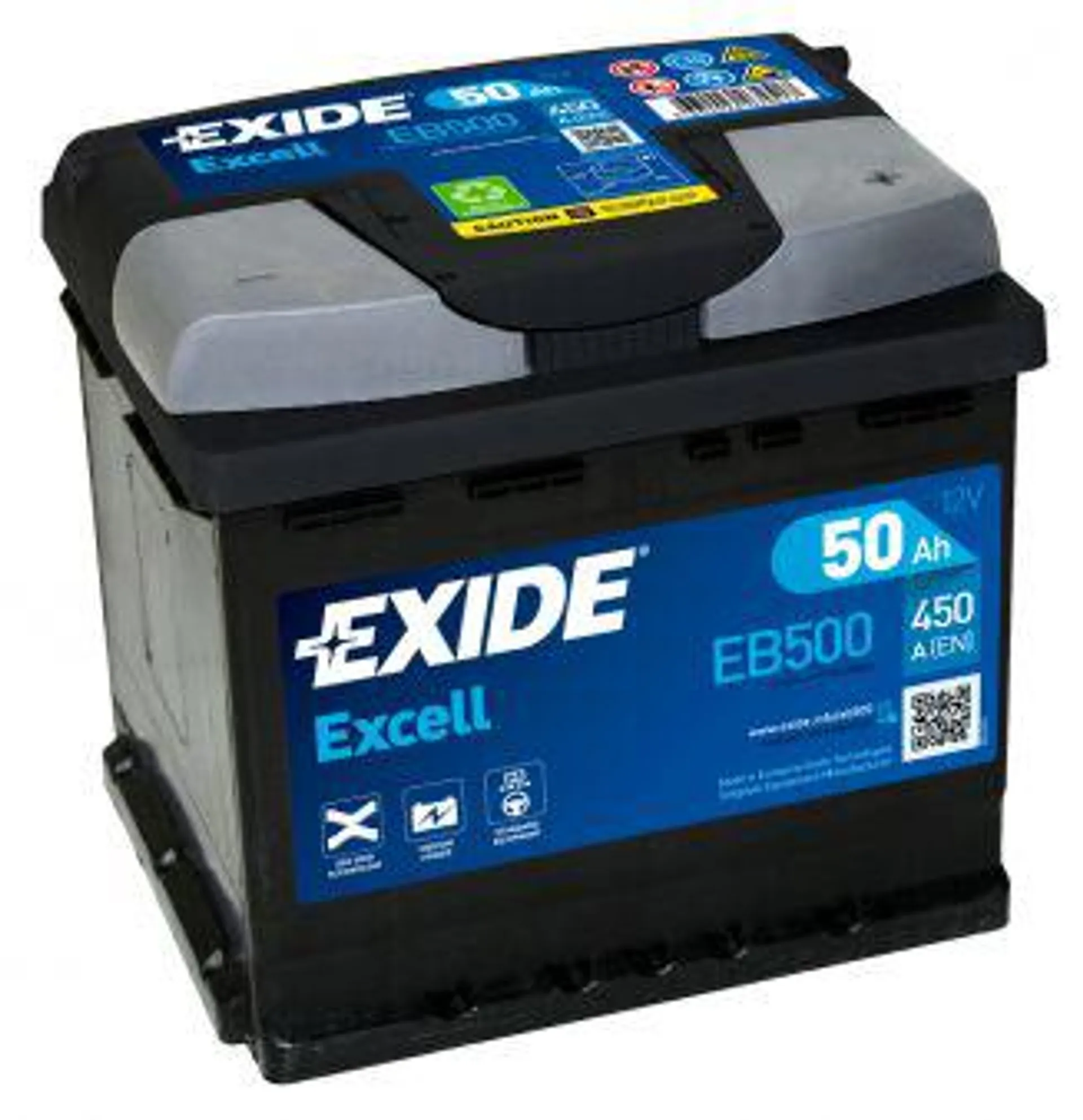 Startbatteri 50 Ah Exide