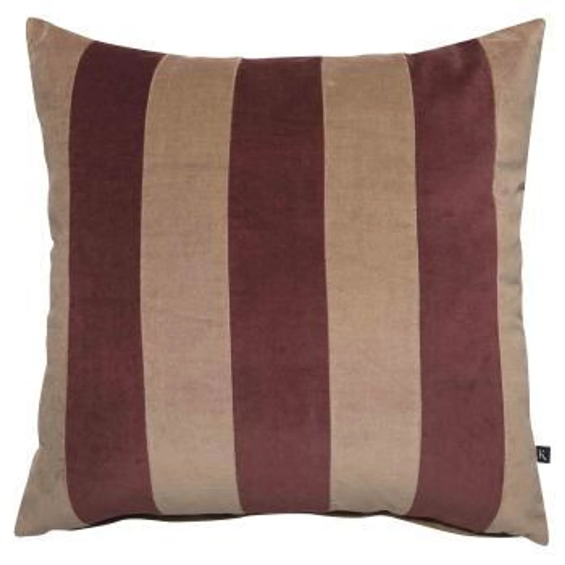 Putetrekk velur striper 48x48 cm
