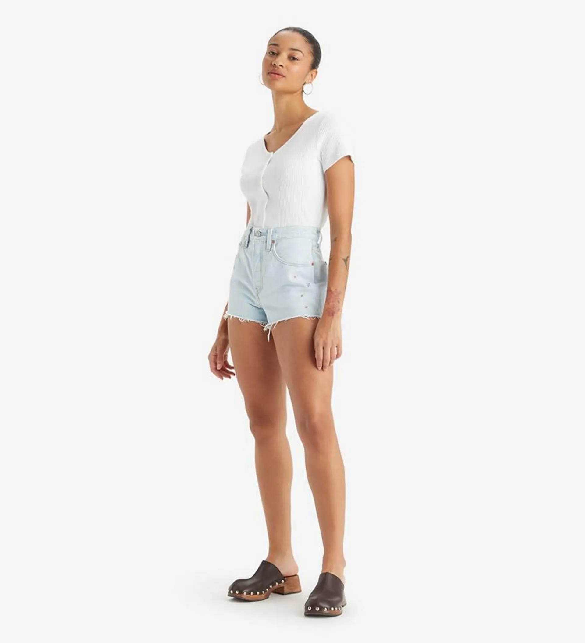 501® Original High Rise Jean Shorts