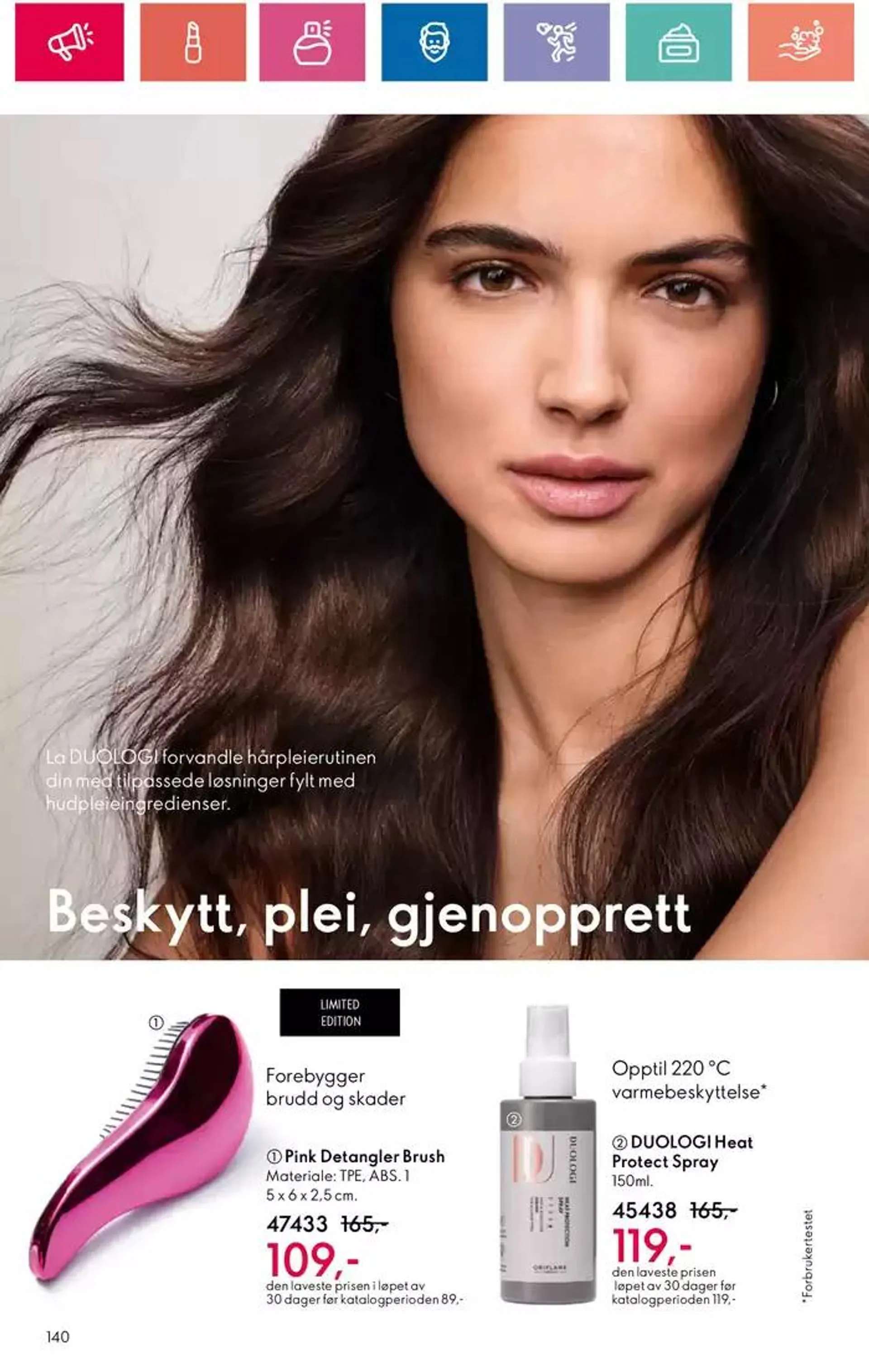 ORIFLAME Kundeavis fra 31. oktober til 14. november 2024 - kundeavisside 140