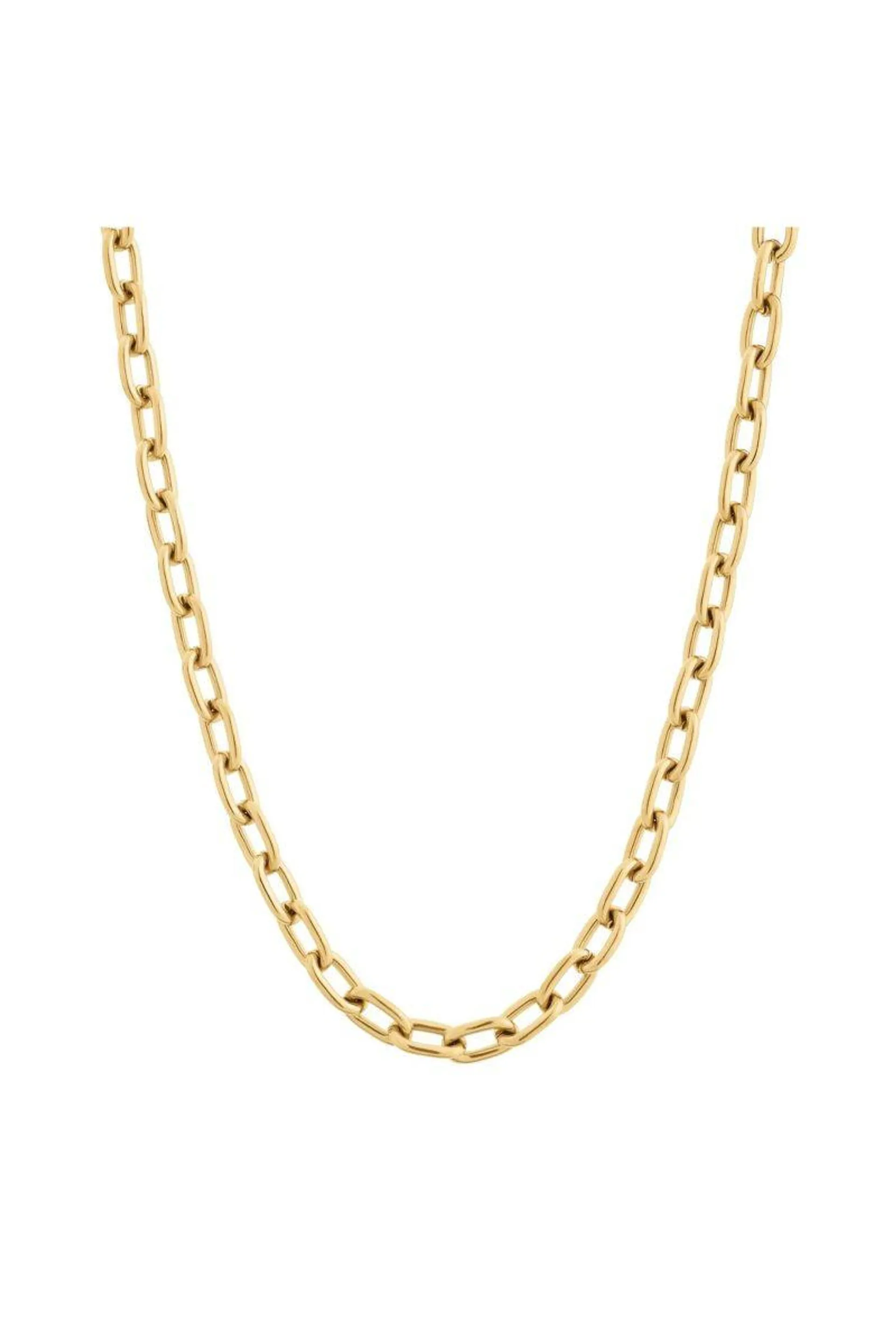 Trellis Chain Necklace Gull