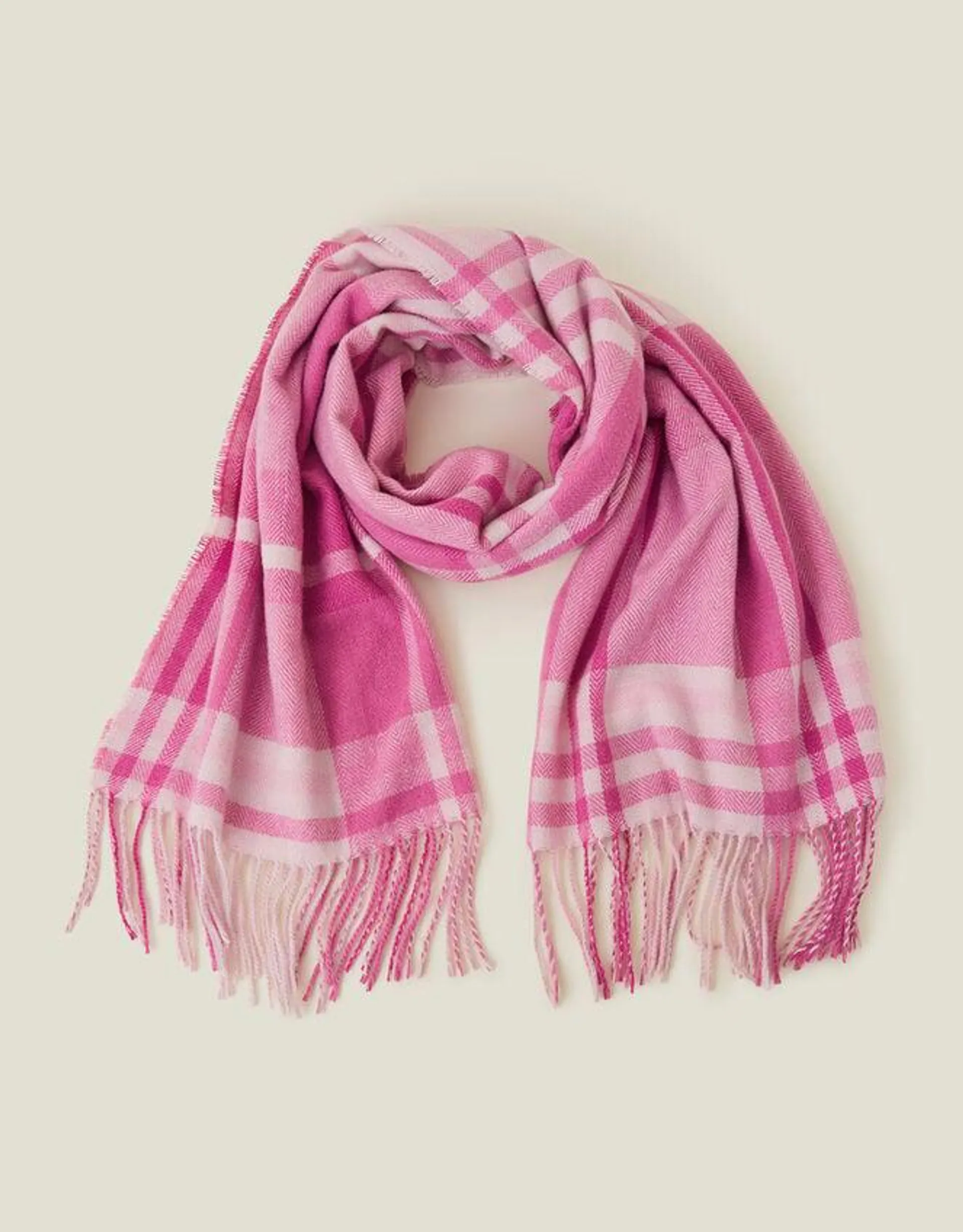 Bianca Check Blanket Scarf