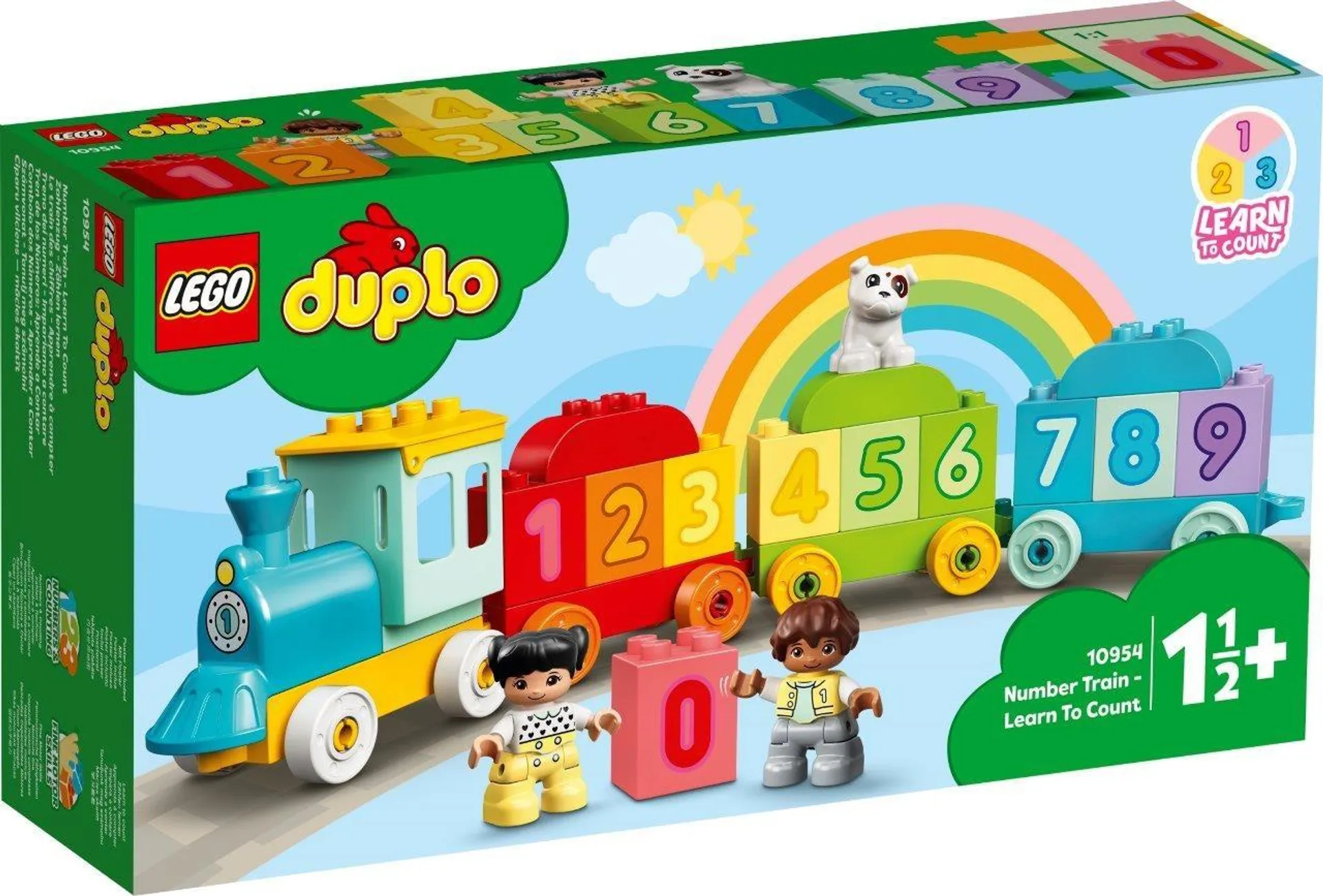 Lego Talltog Lær Å Telle 10954