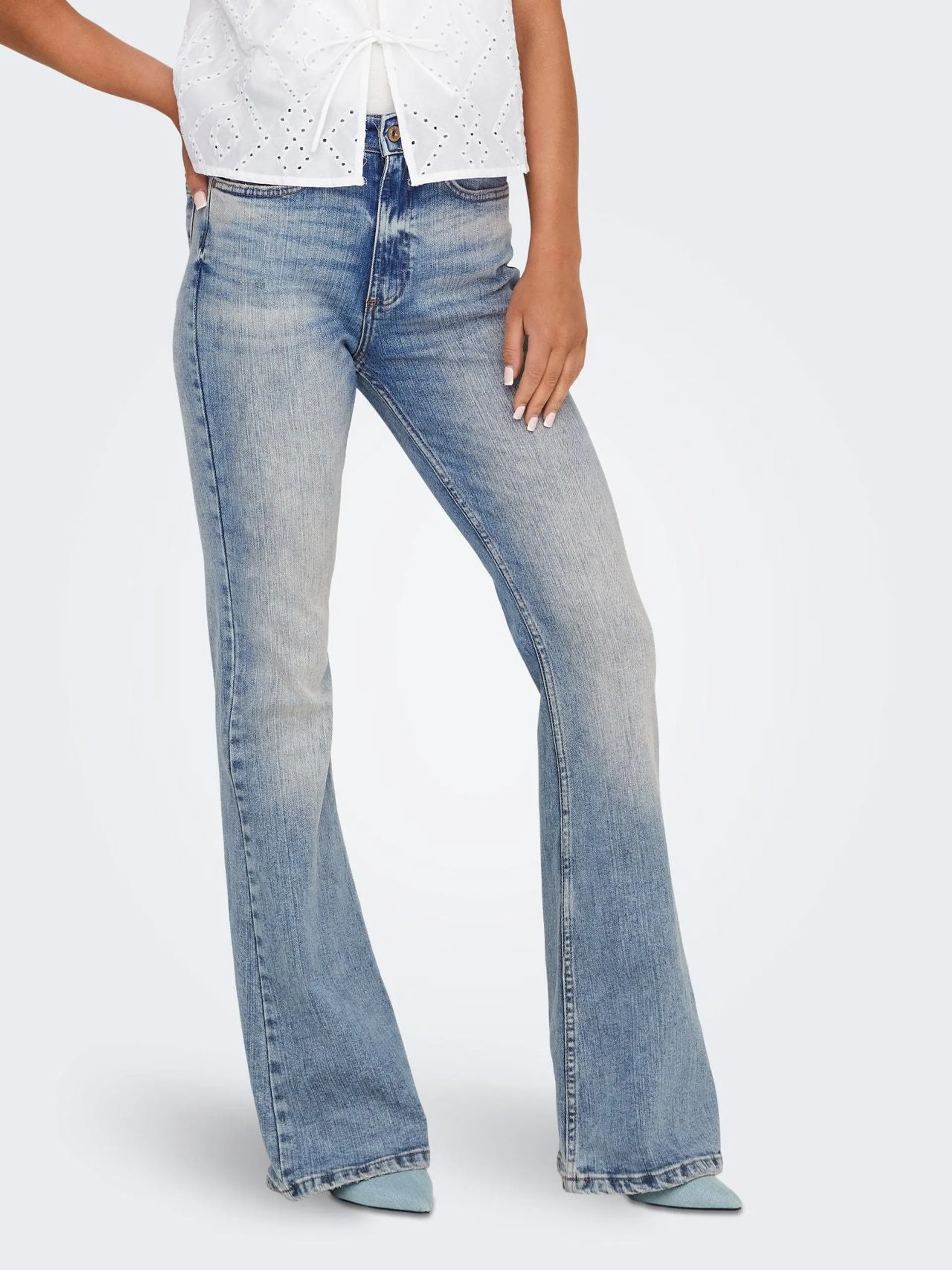 OnlPosh High Waist Flared Jeans