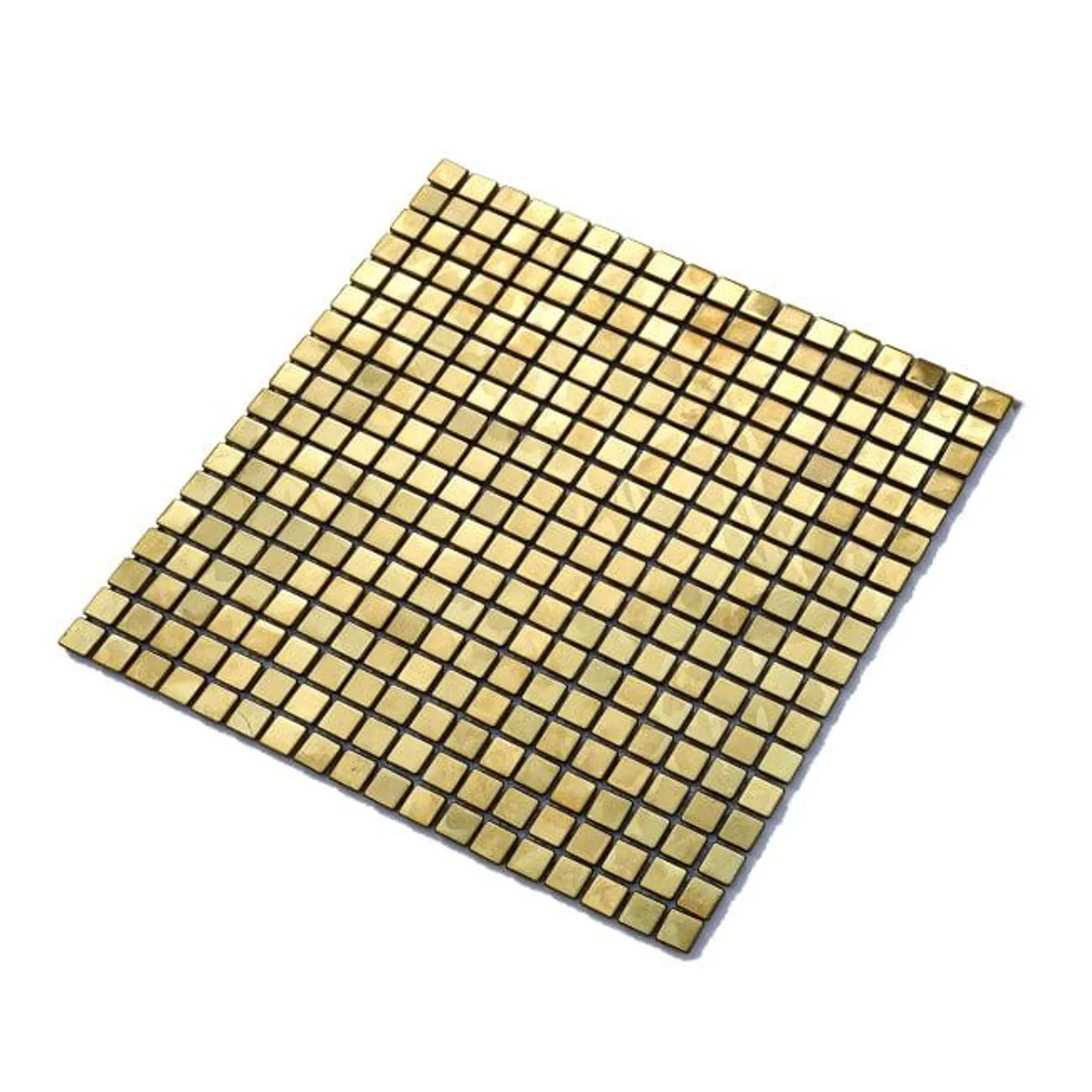 Mosaic Golden Stainless Steel 1,5x1,5