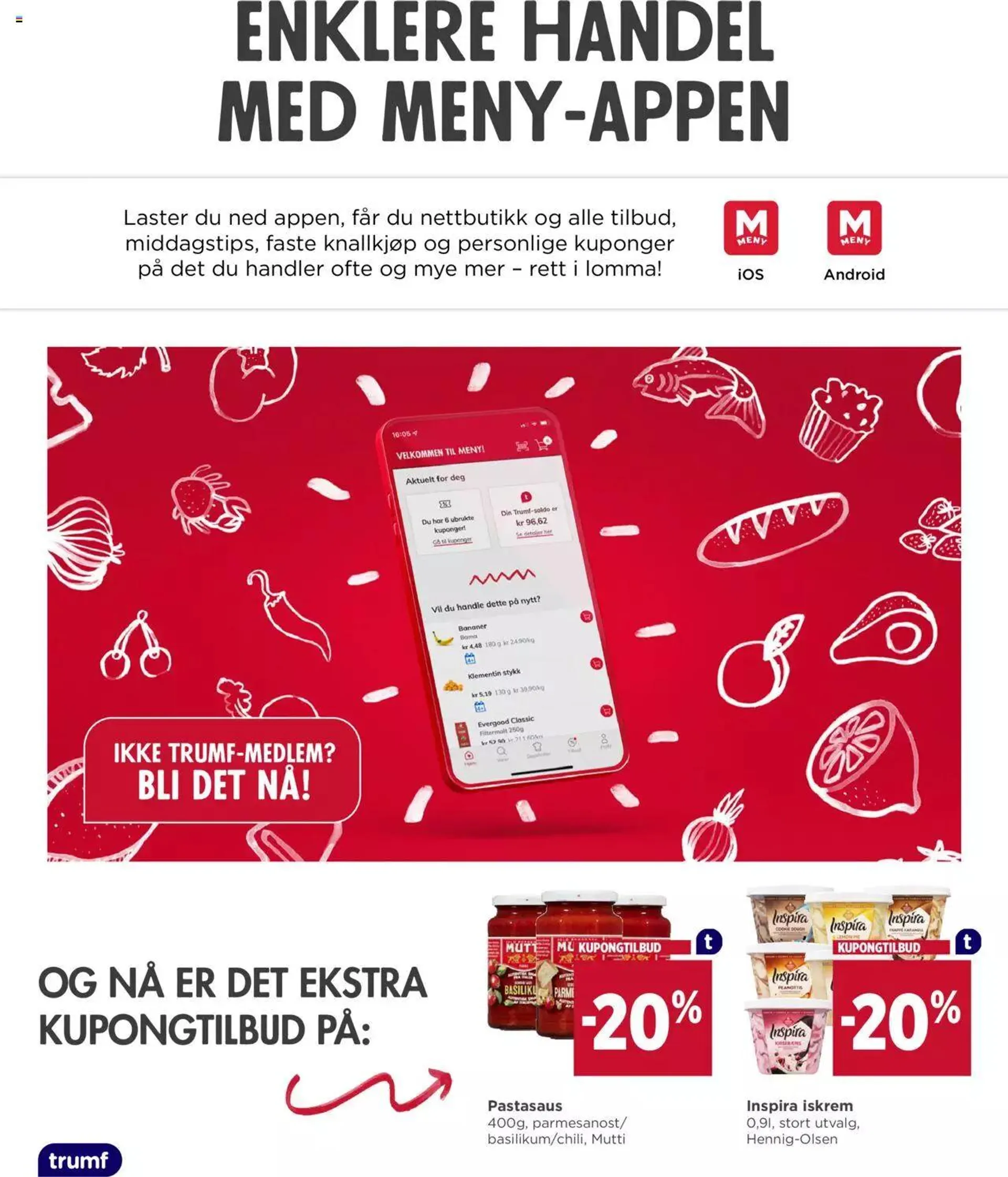 Meny kundeavis fra 18. september til 23. september 2023 - kundeavisside 9