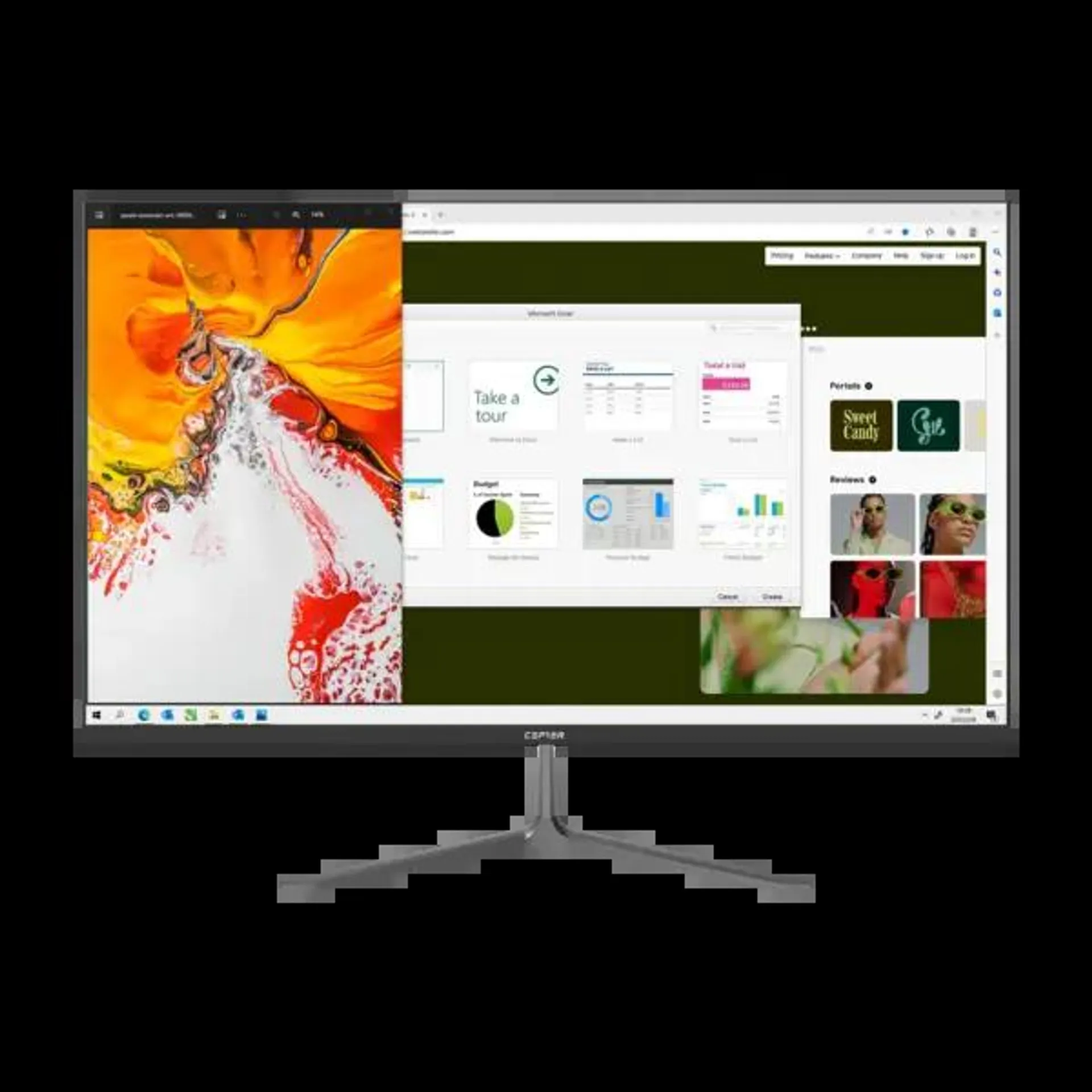 CEPTER PULSE 21,5" FULL HD-SKJERM