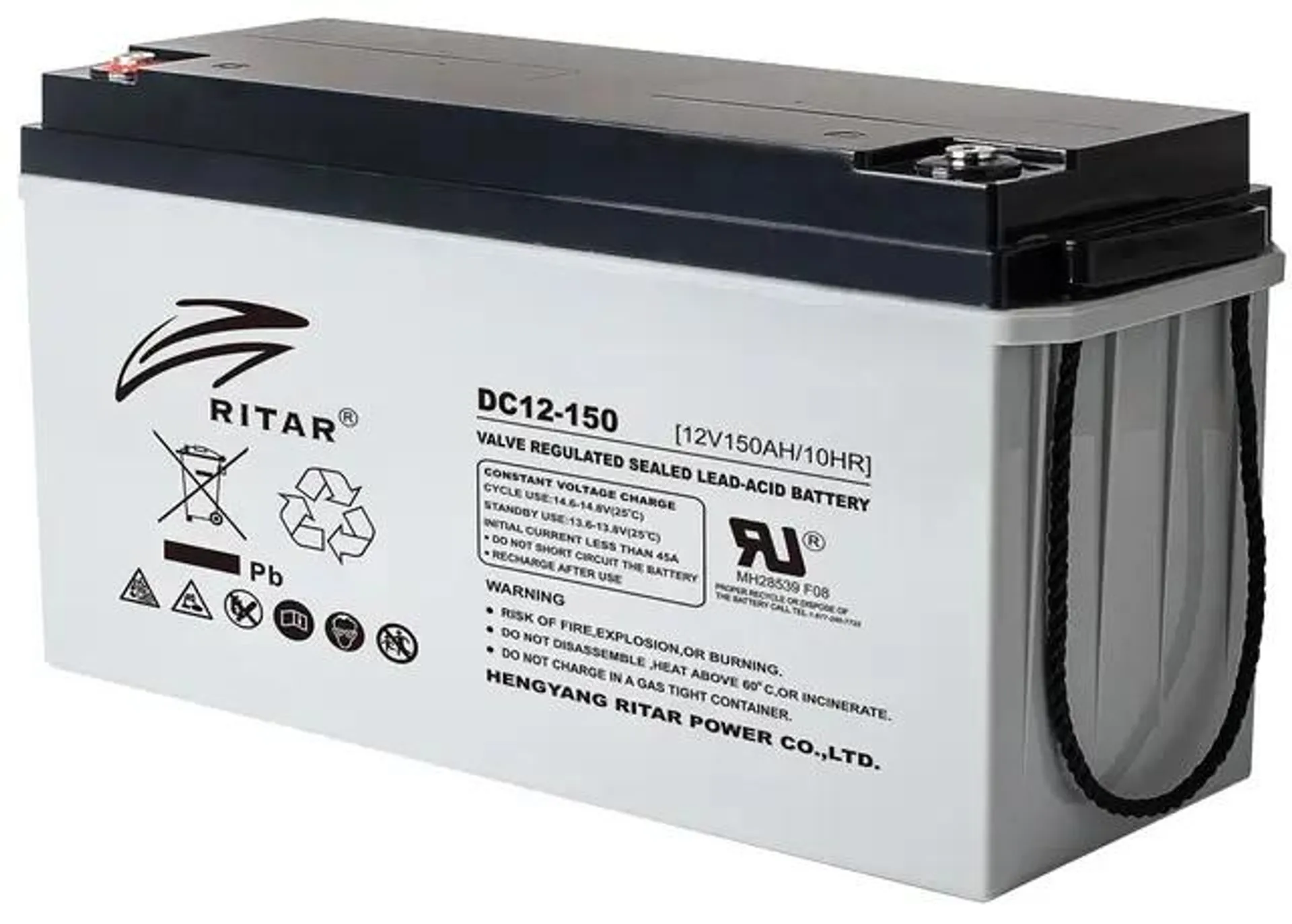 RITAR AGM Deep Cycle Batteri 12V 150AH