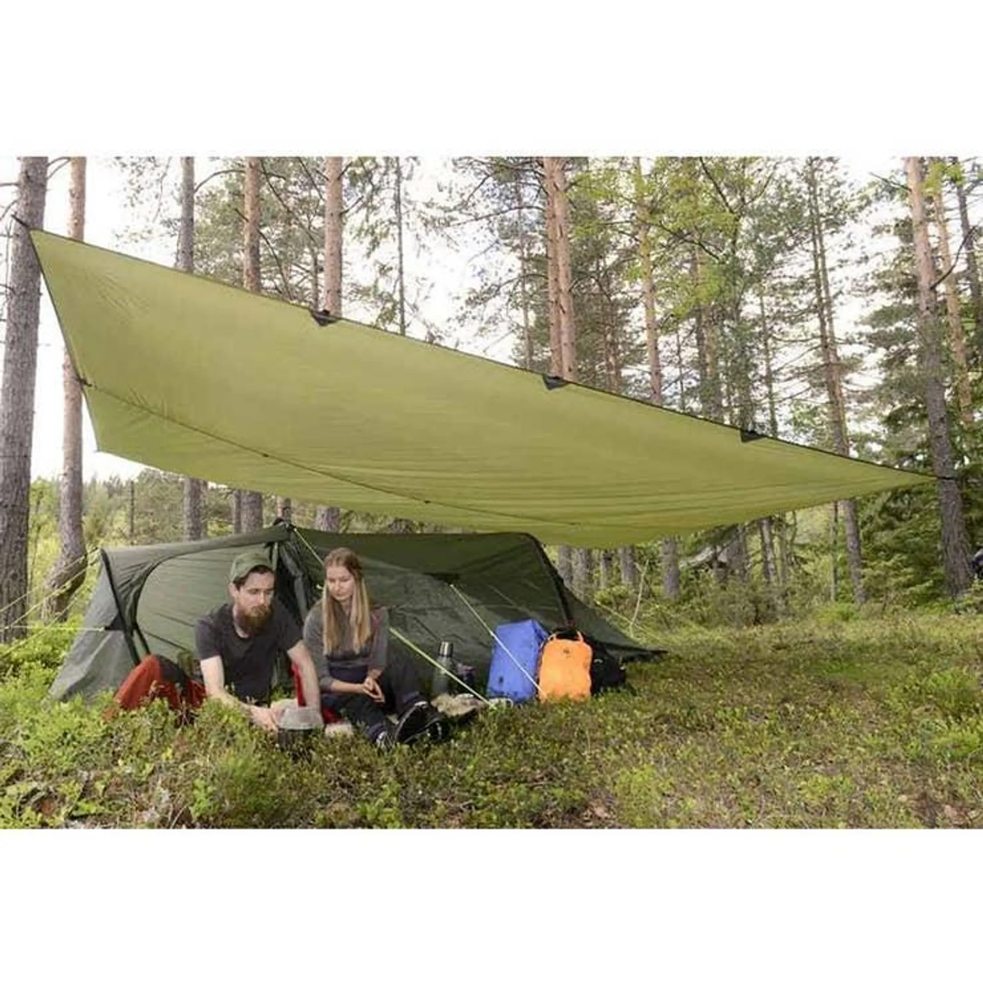 Dovrefjell Classic Tarp 3 x 3m - grønn