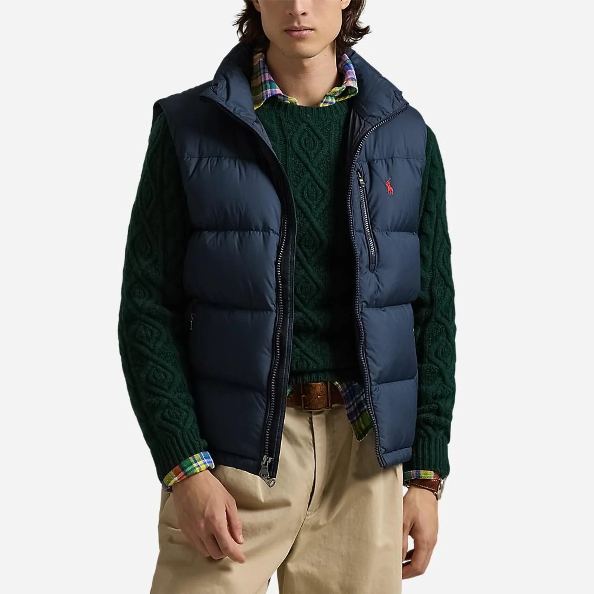 The Gorham Down Vest - Collection Navy