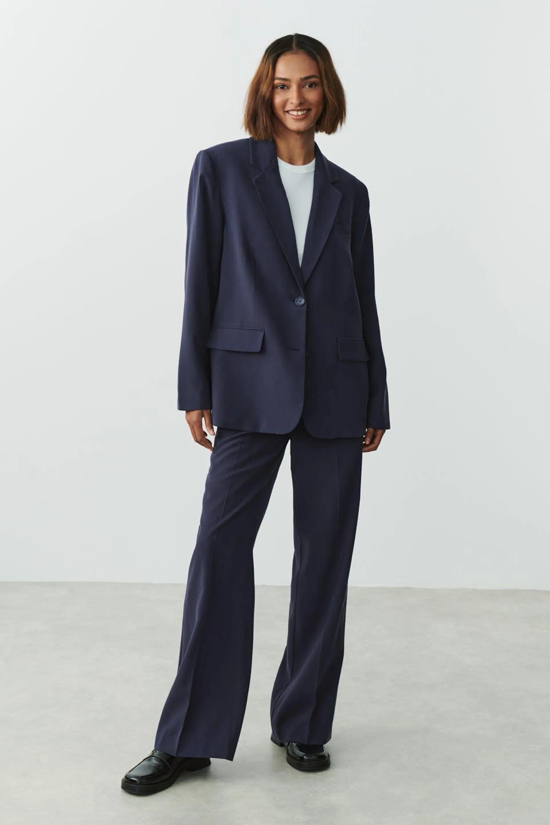 Viscose blazer