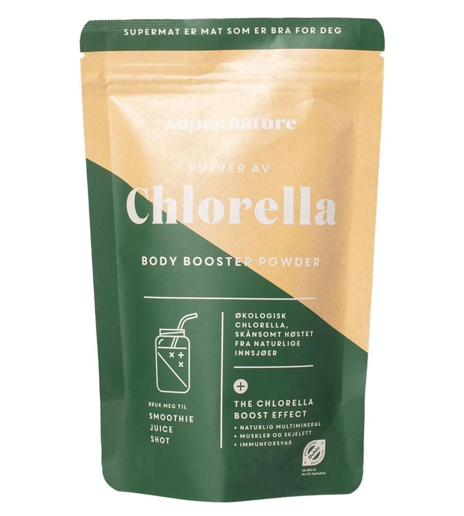 Supernature Chlorella Pulver