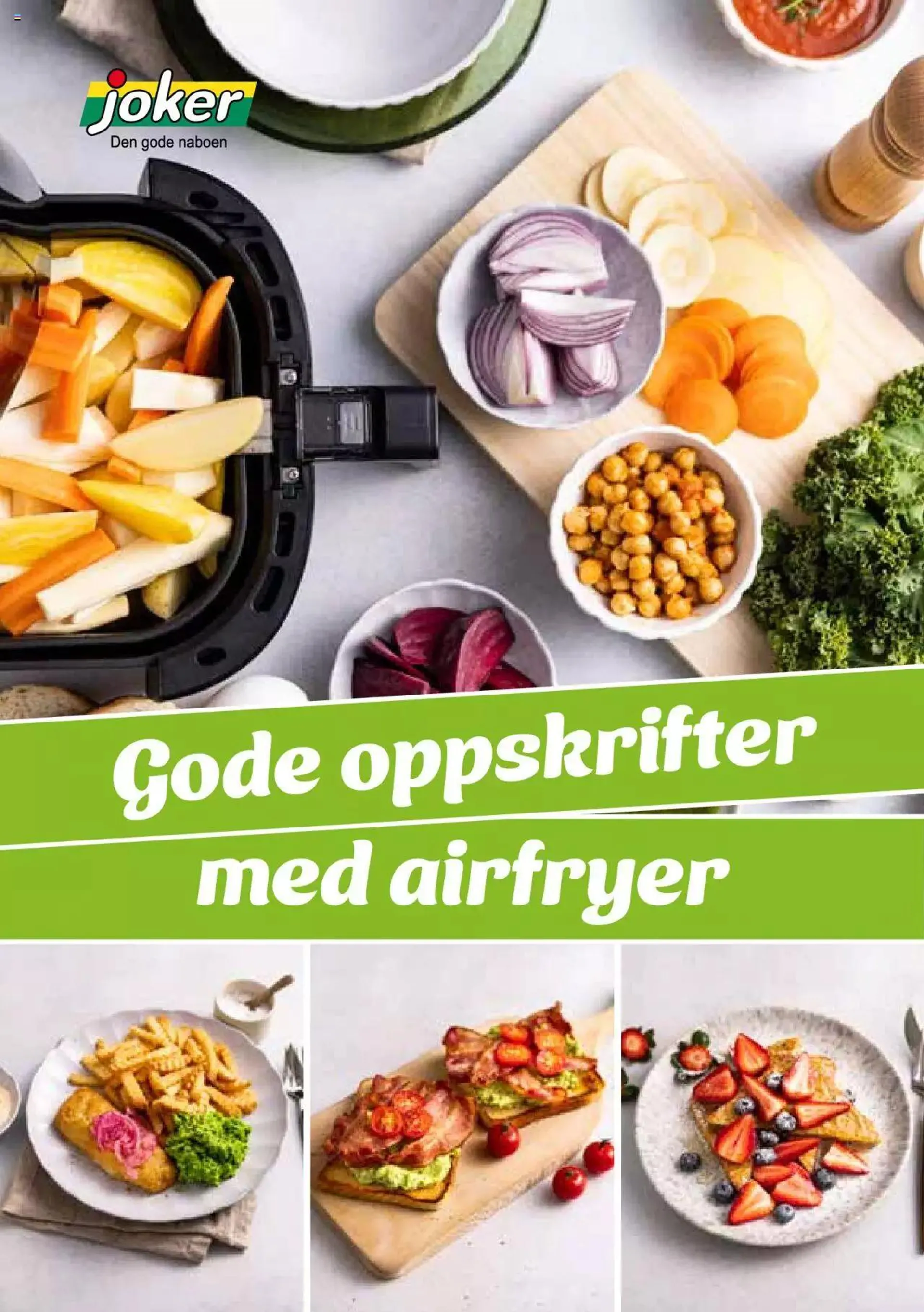 Joker - Gode oppskrifter med airfryer fra 1. august til 31. desember 2023 - kundeavisside 1