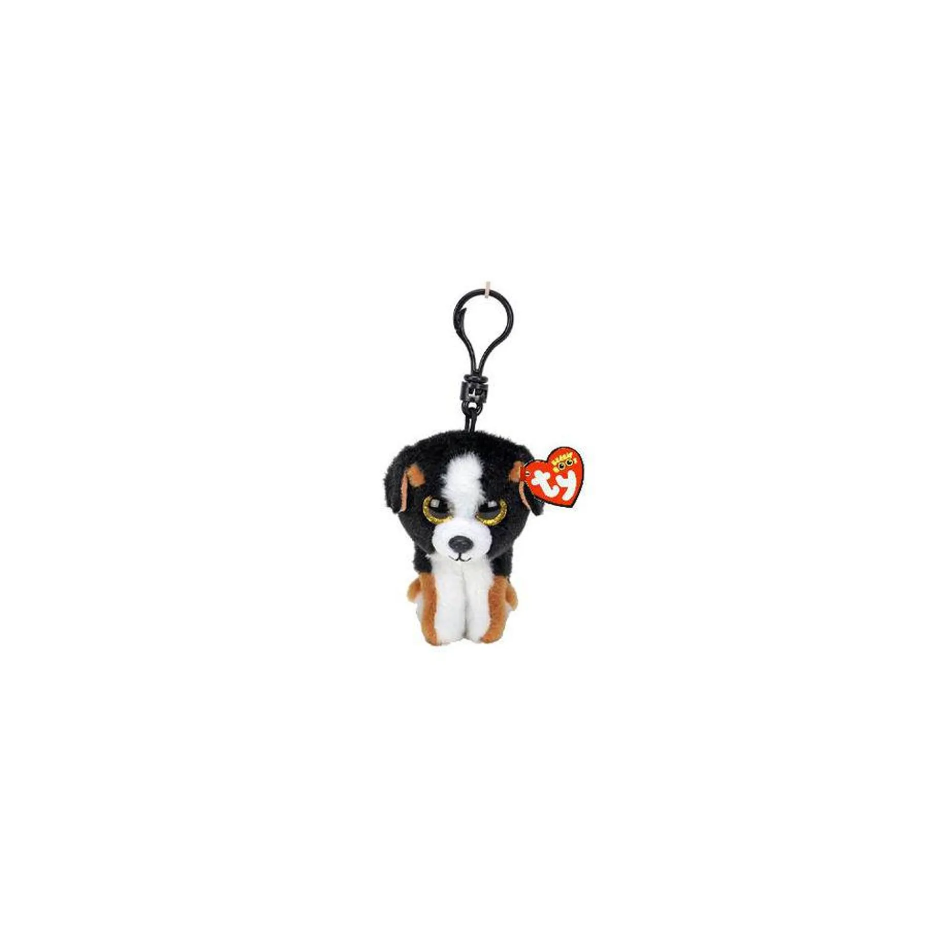 Bamse TY Roscoe Black White Dog Clip