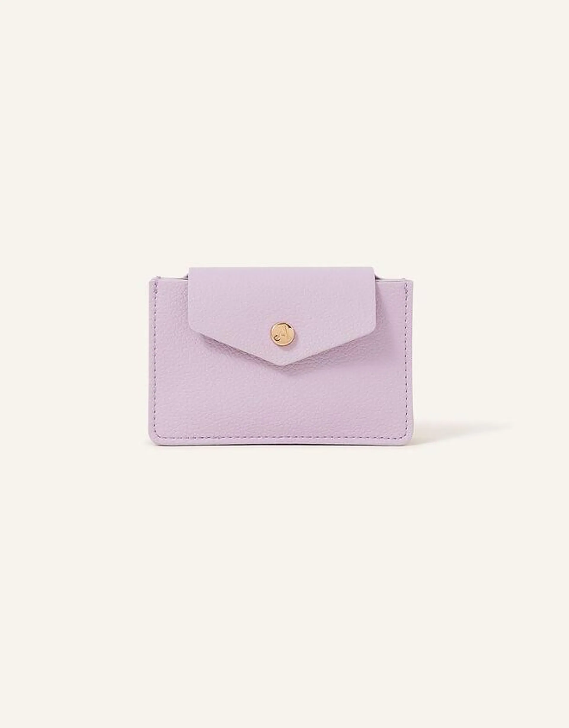 Three-Part Cardholder Purple