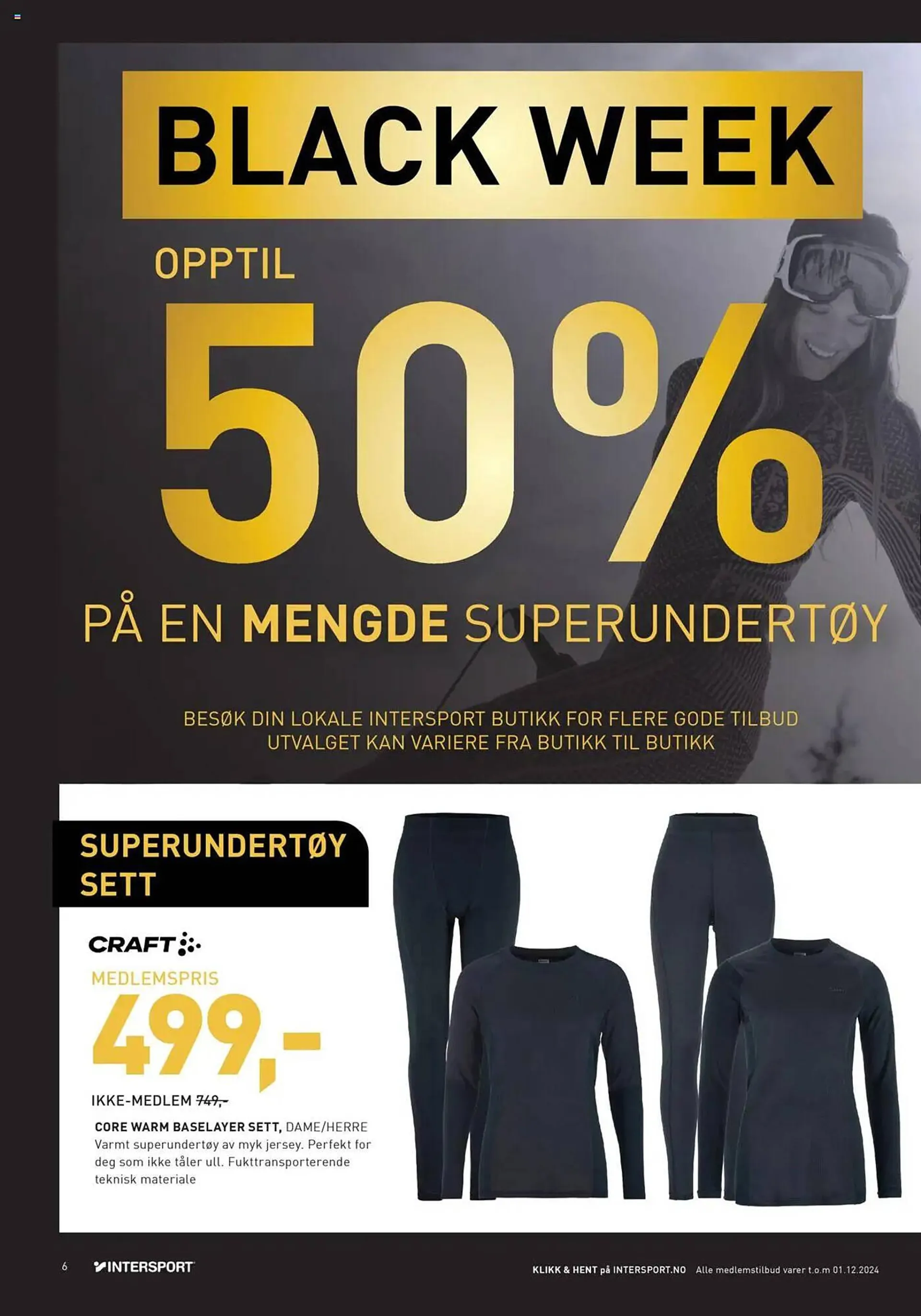 Intersport Kundeavis fra 24. november til 1. desember 2024 - kundeavisside 6