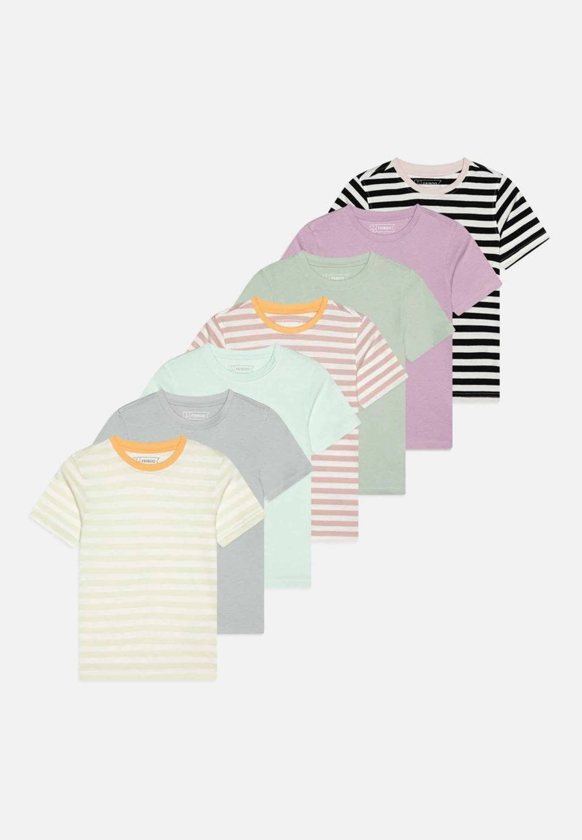 7 PACK - Print T-shirt