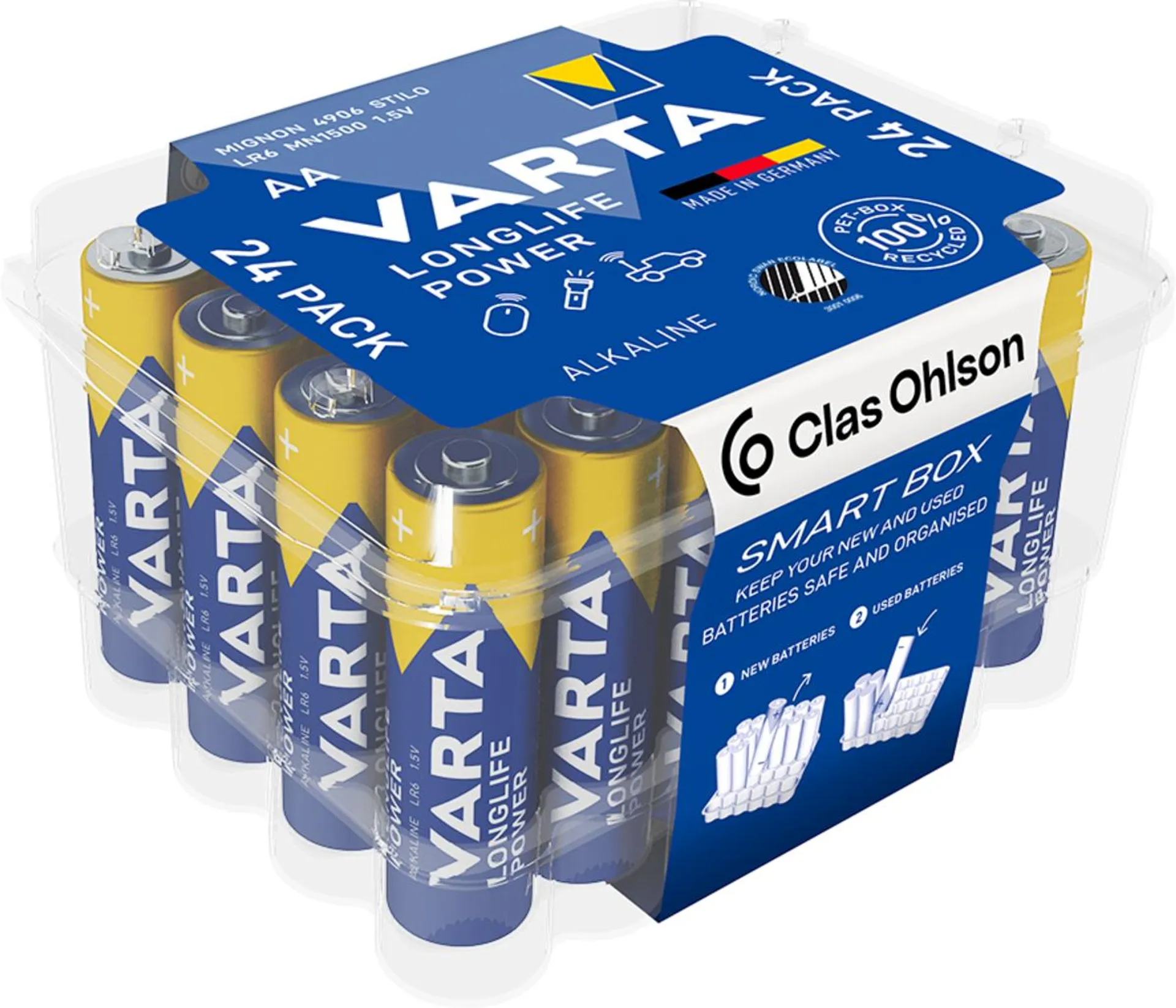 Varta Longlife Power batteri 24 pk