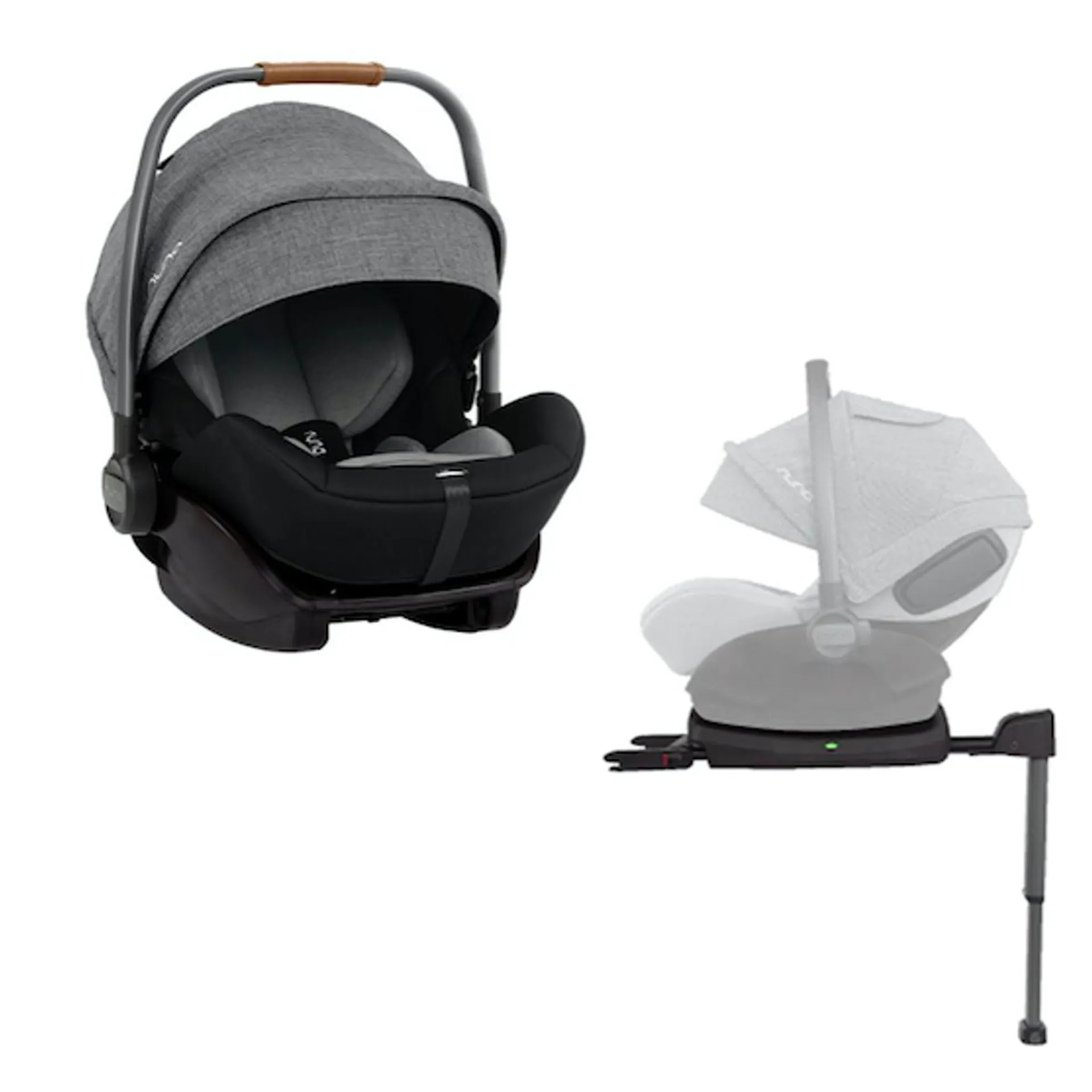 Nuna | Arra Bilstol 0-13 kg + Base | Charcoal