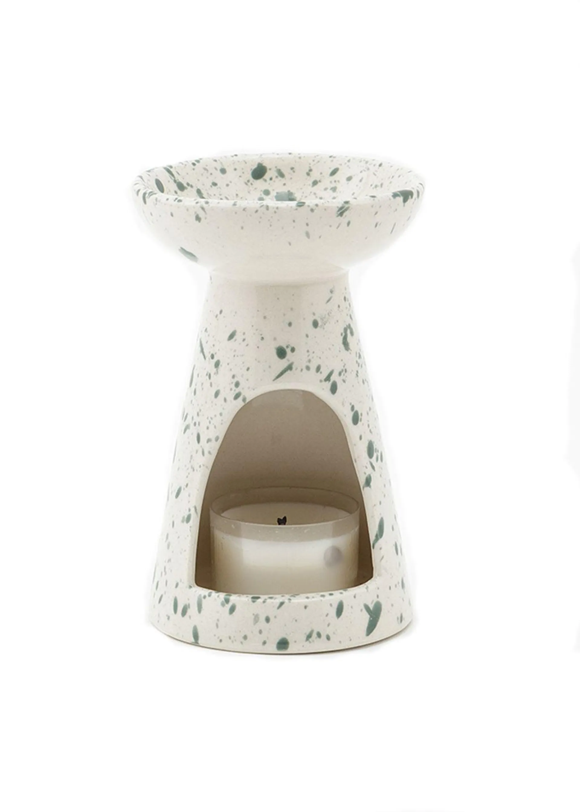 Stoneware oil burner