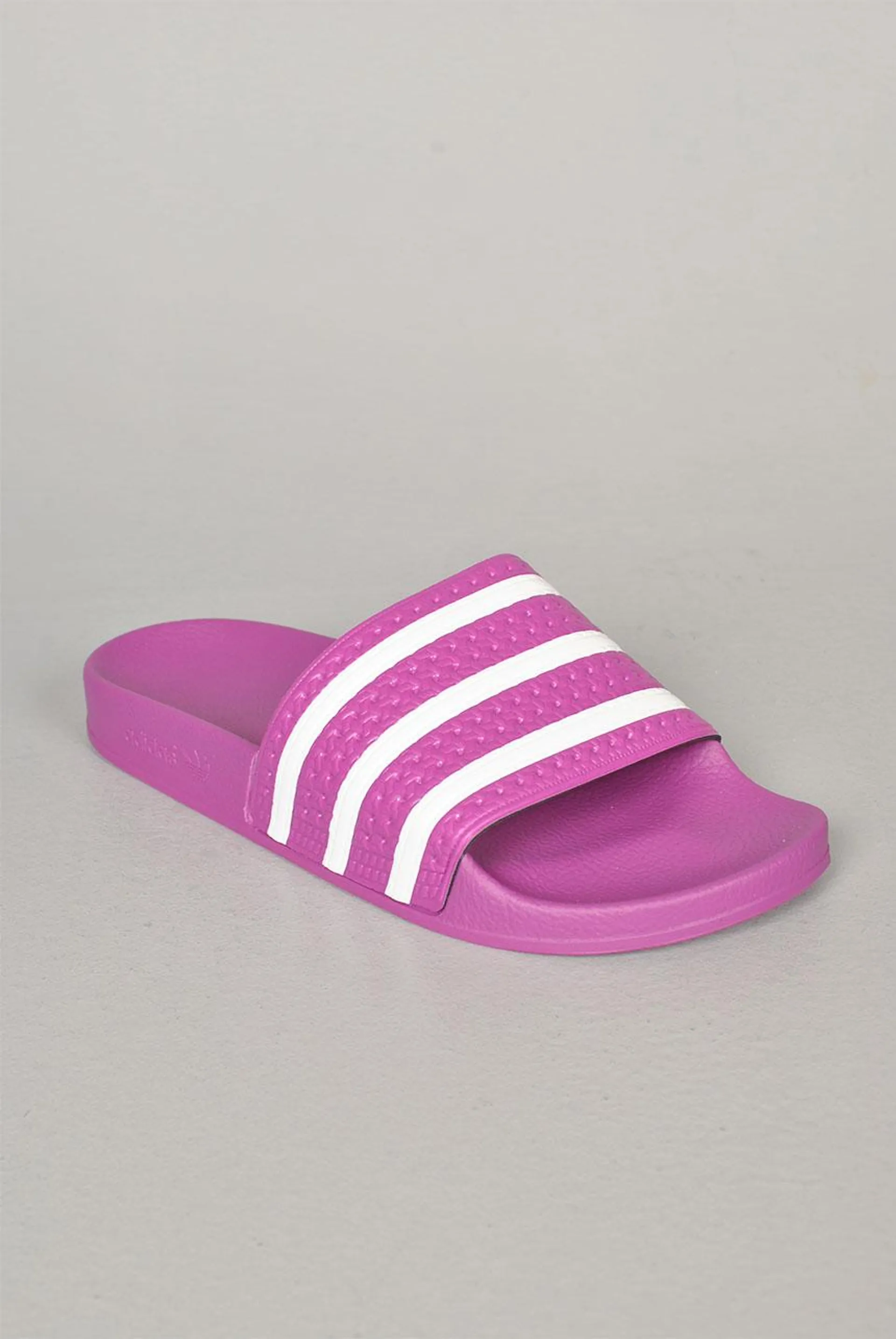 Adidas Adilette Slides, Core Pink/White