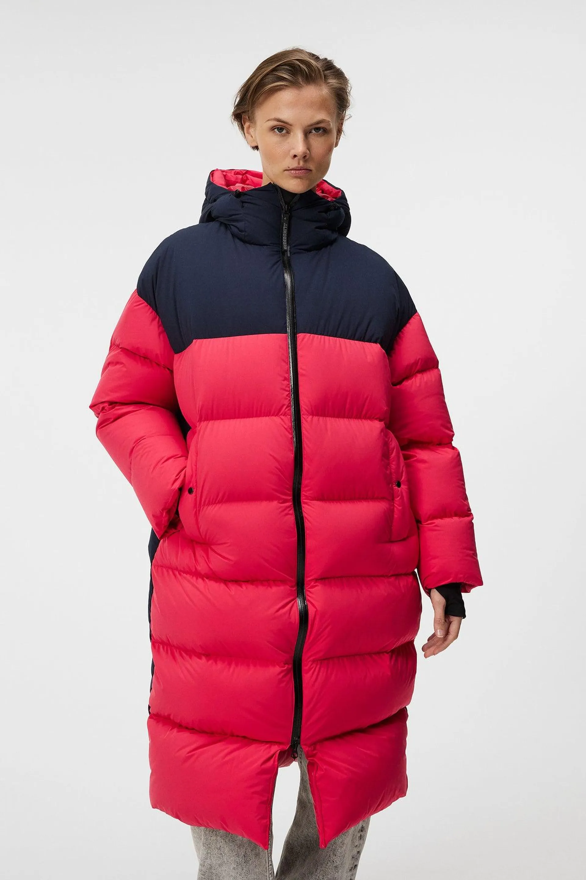 Carriage Parka Rose Red