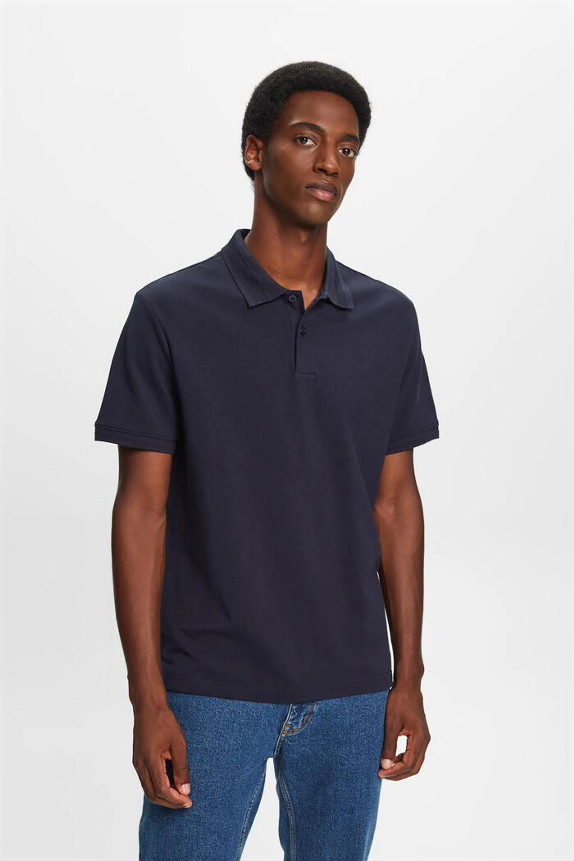 Cotton Pique Polo Shirt