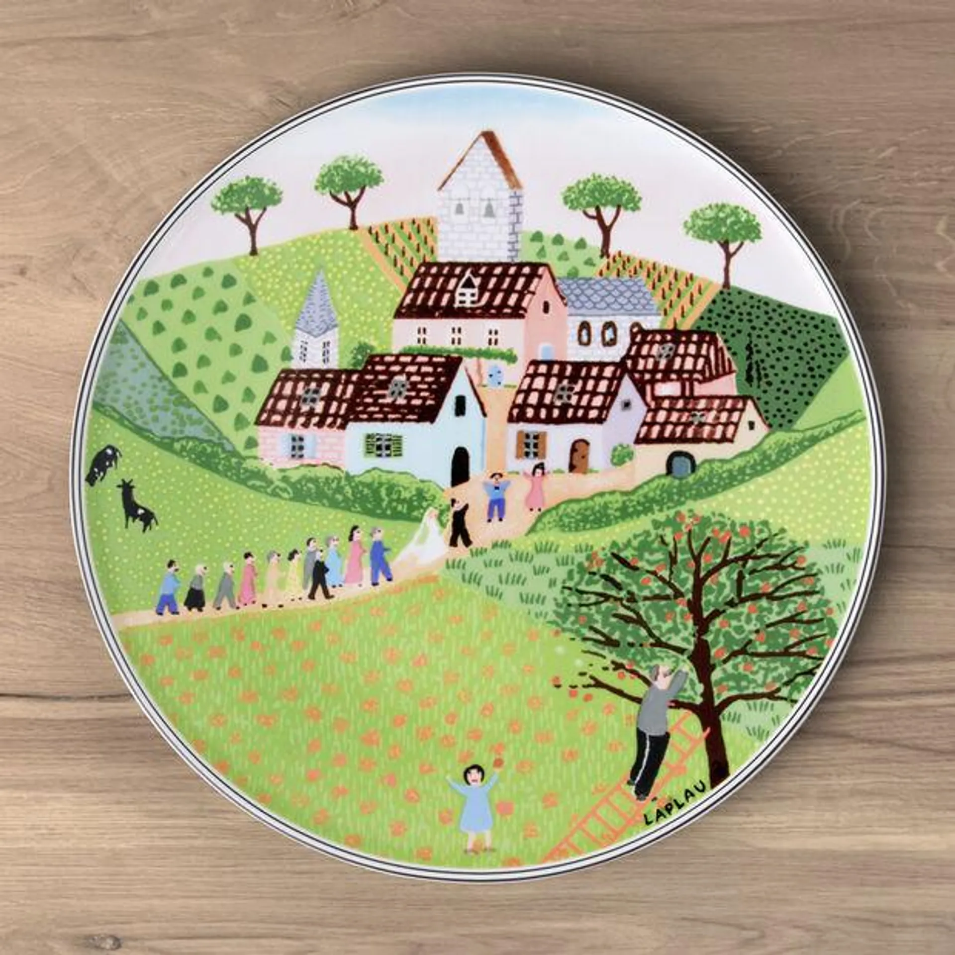 Charm & Breakfast Design Naif cake plate