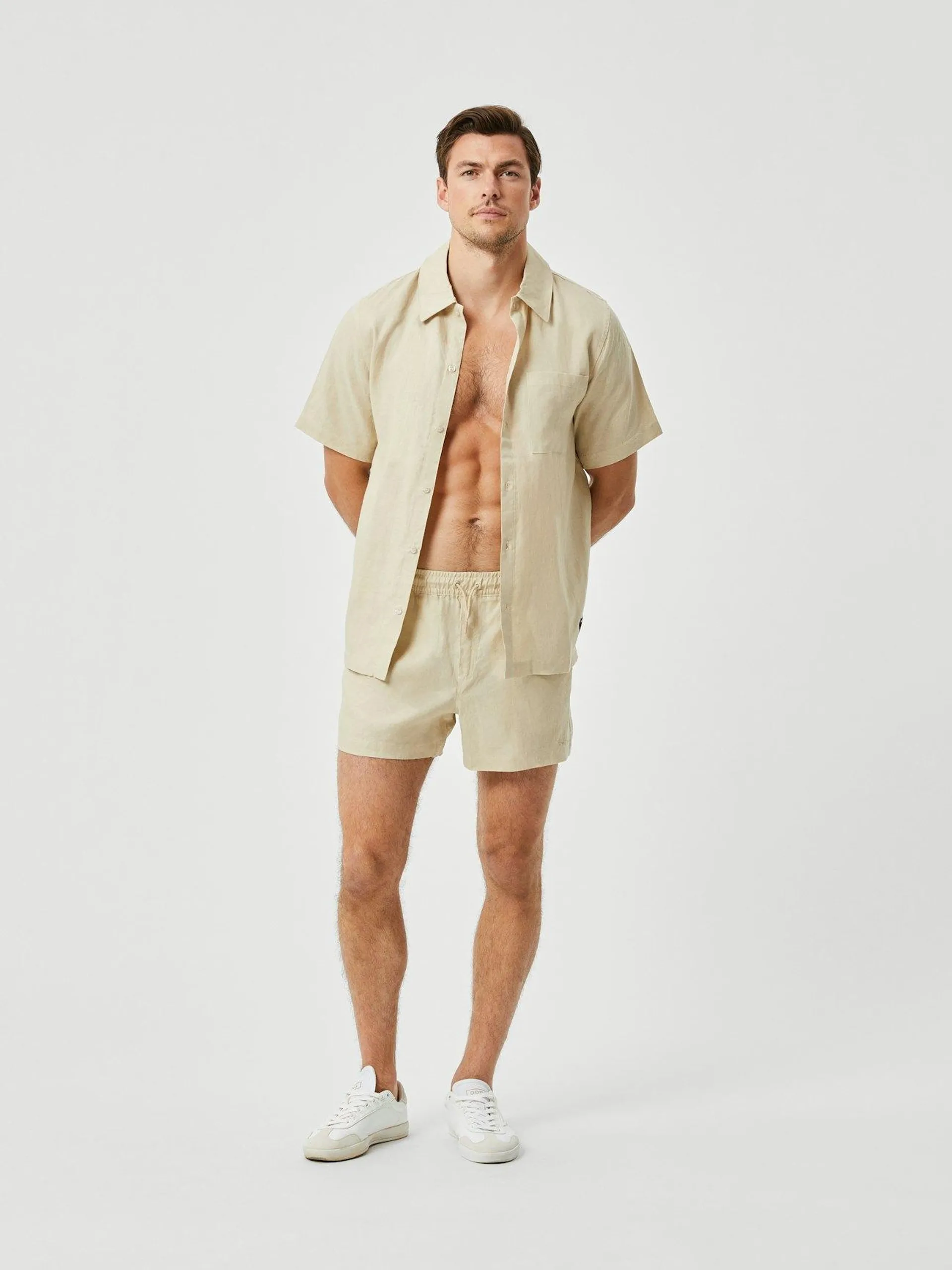 Borg Linen Shorts