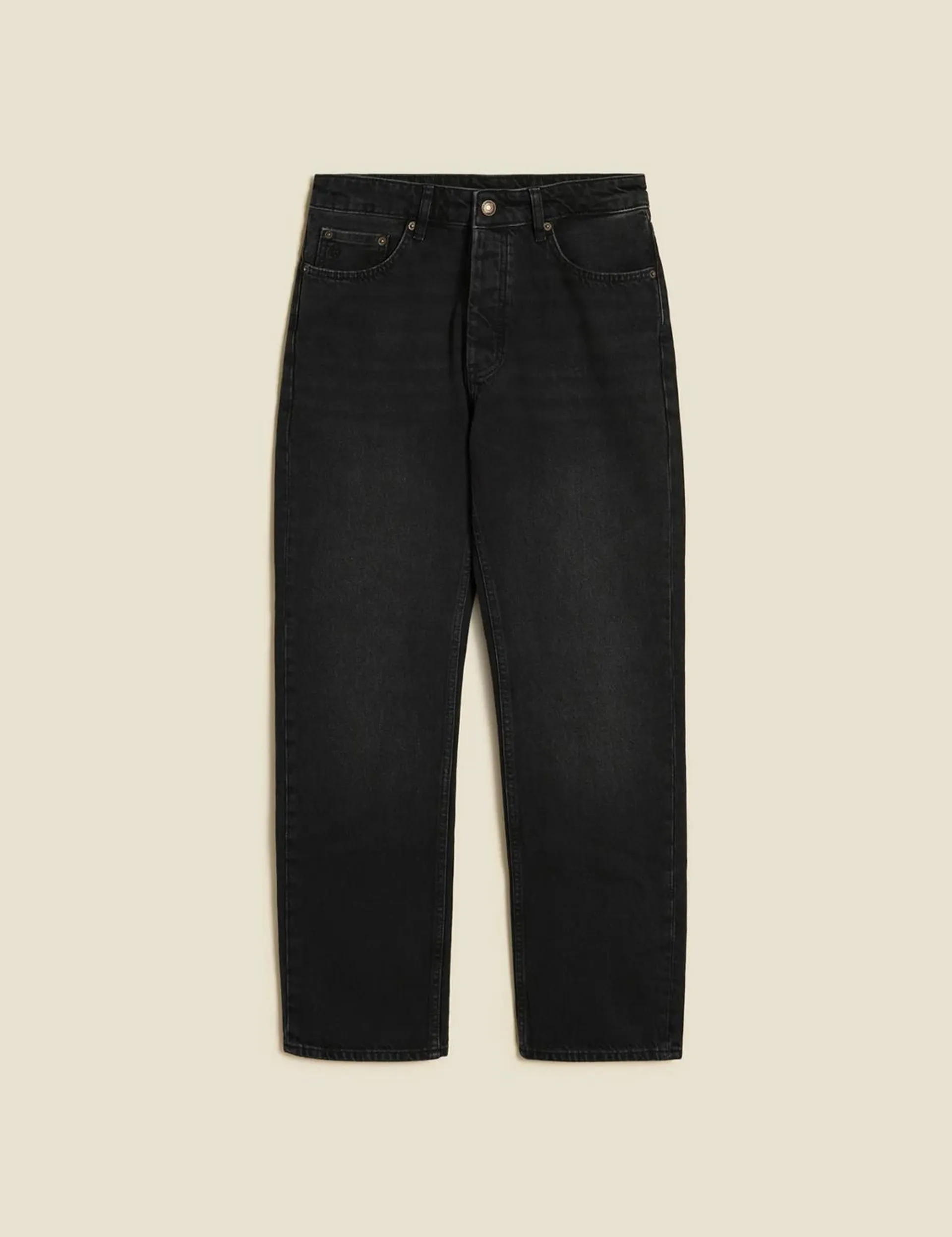 M Regular Jeans Black Washed