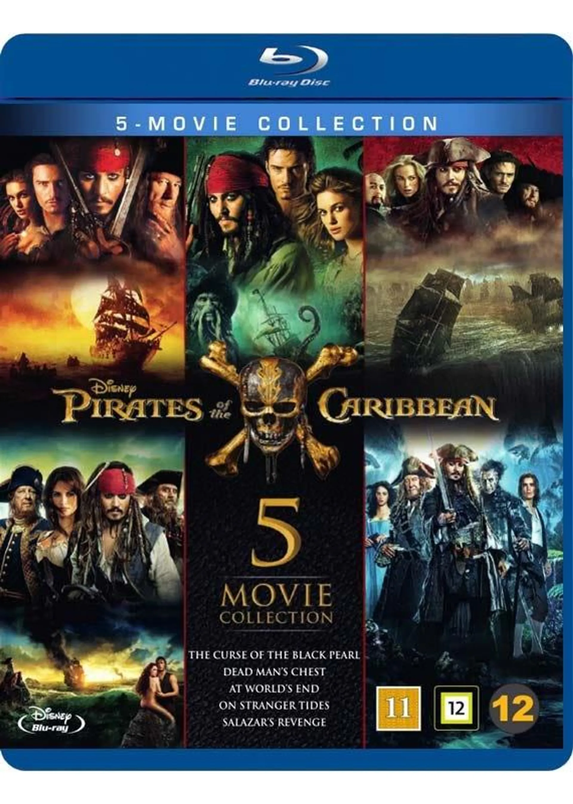 Pirates Of The Caribbean - 5-Movie Collection