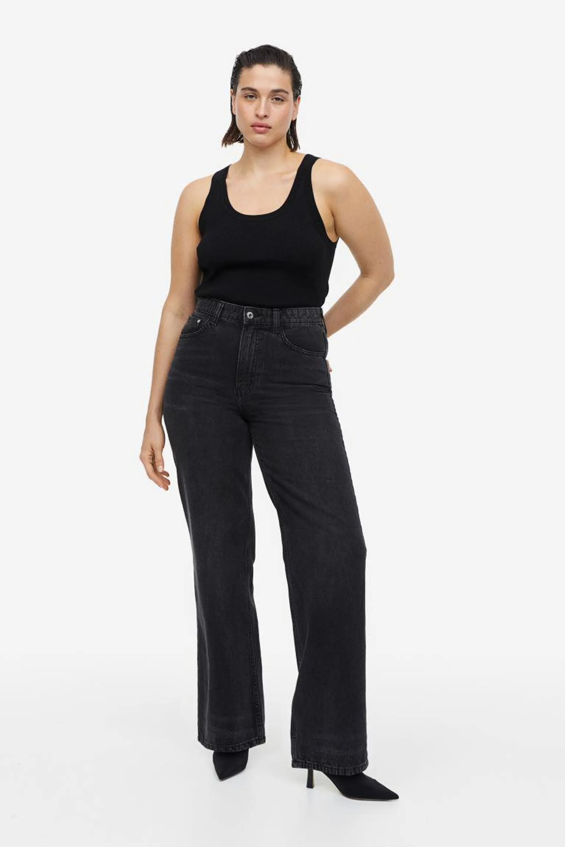 Wide Ultra High Jeans