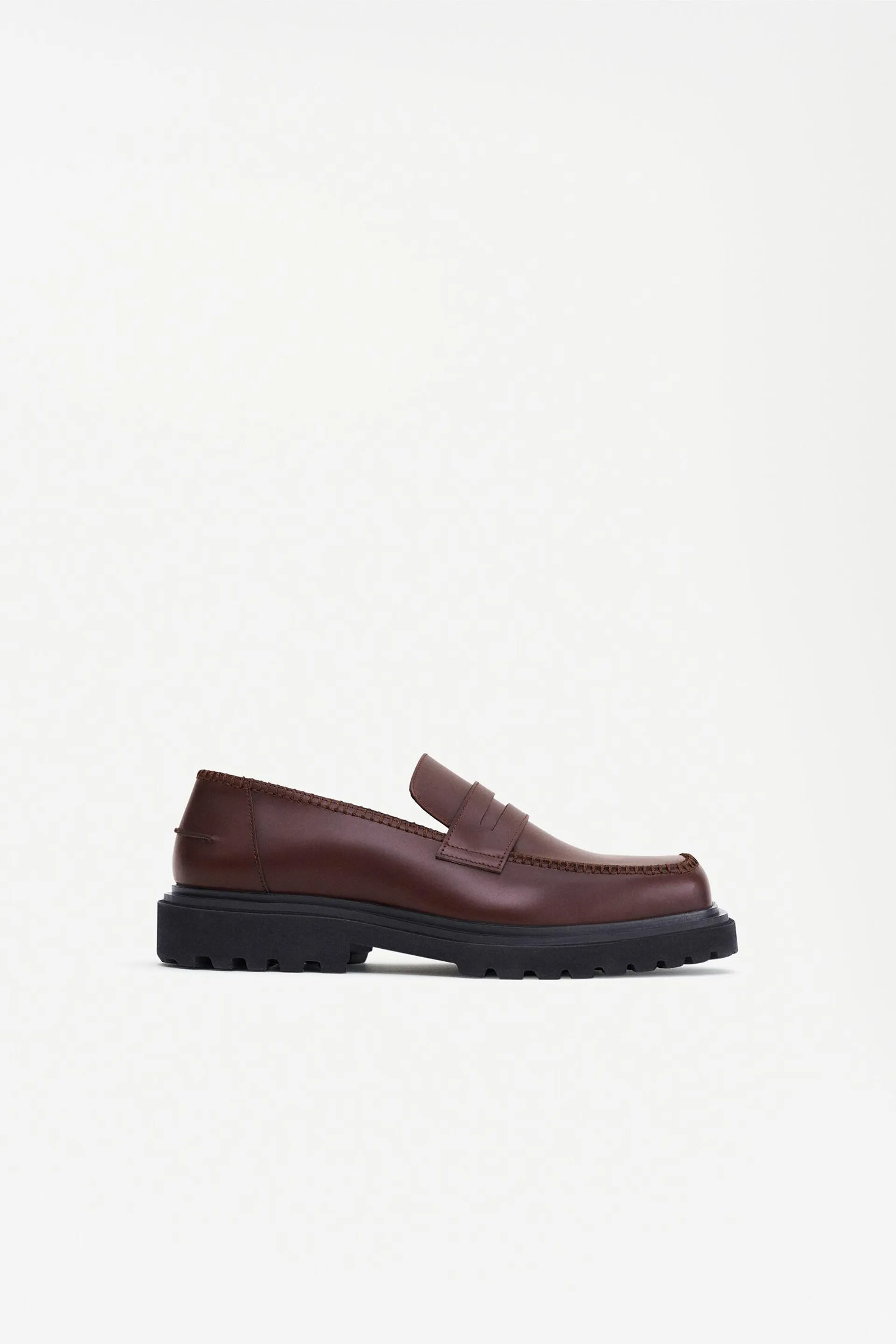 Penny Leather Loafers