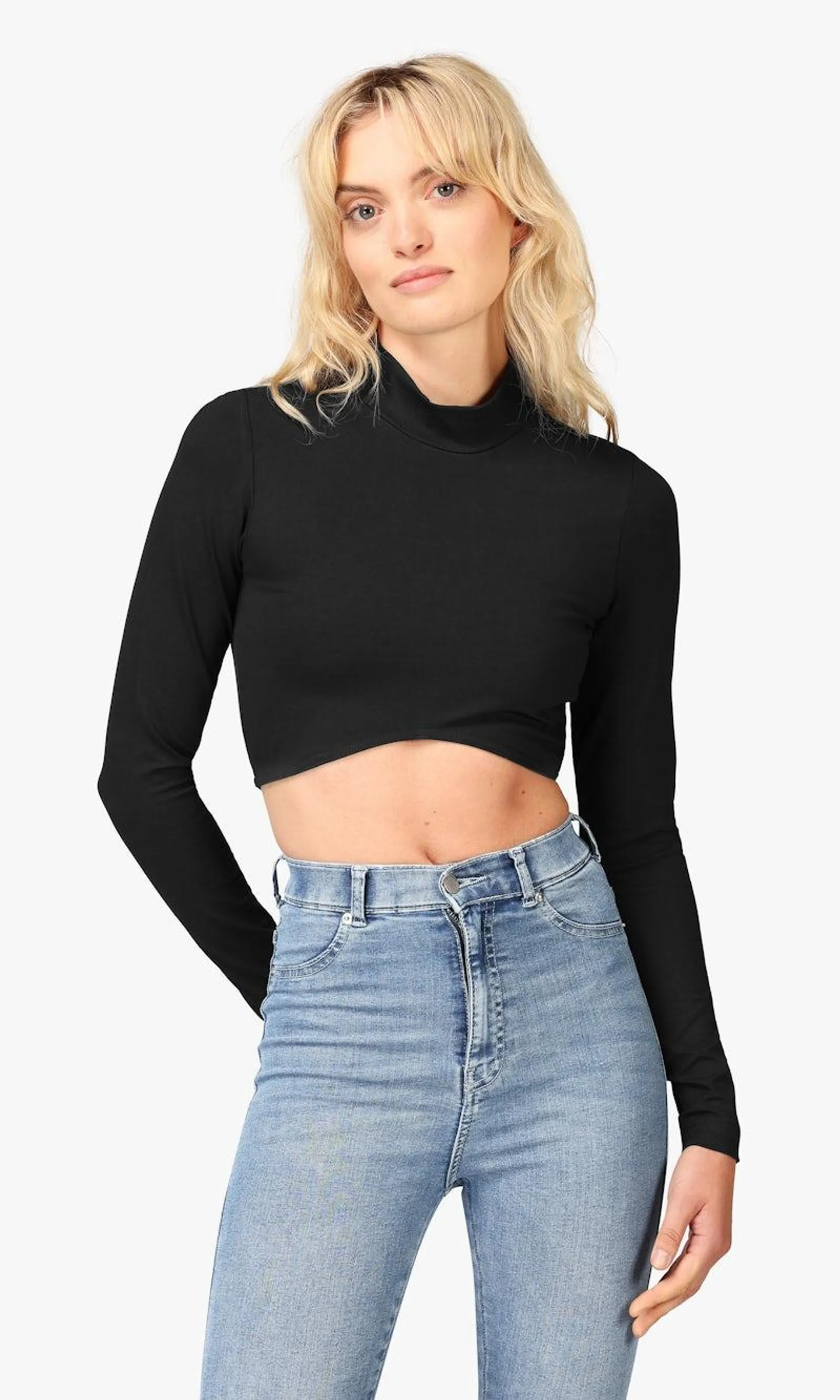 Lizzie Svart Long Sleeve