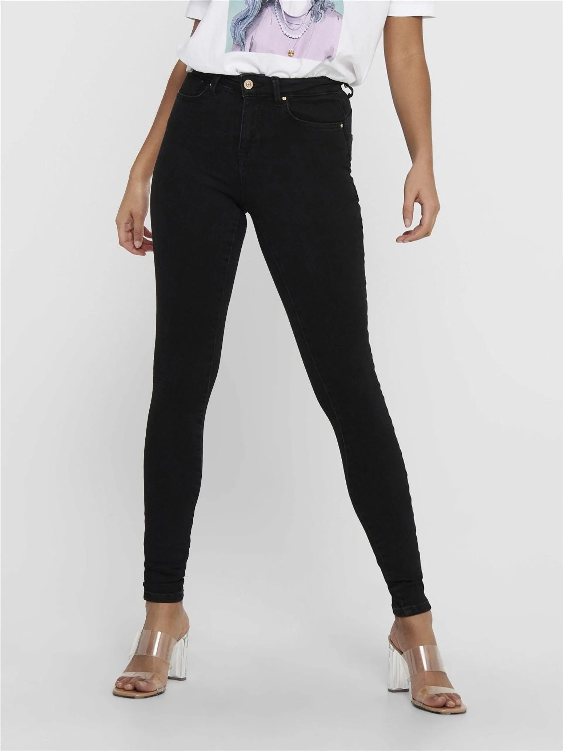 ONLPower mid push up Skinny fit jeans