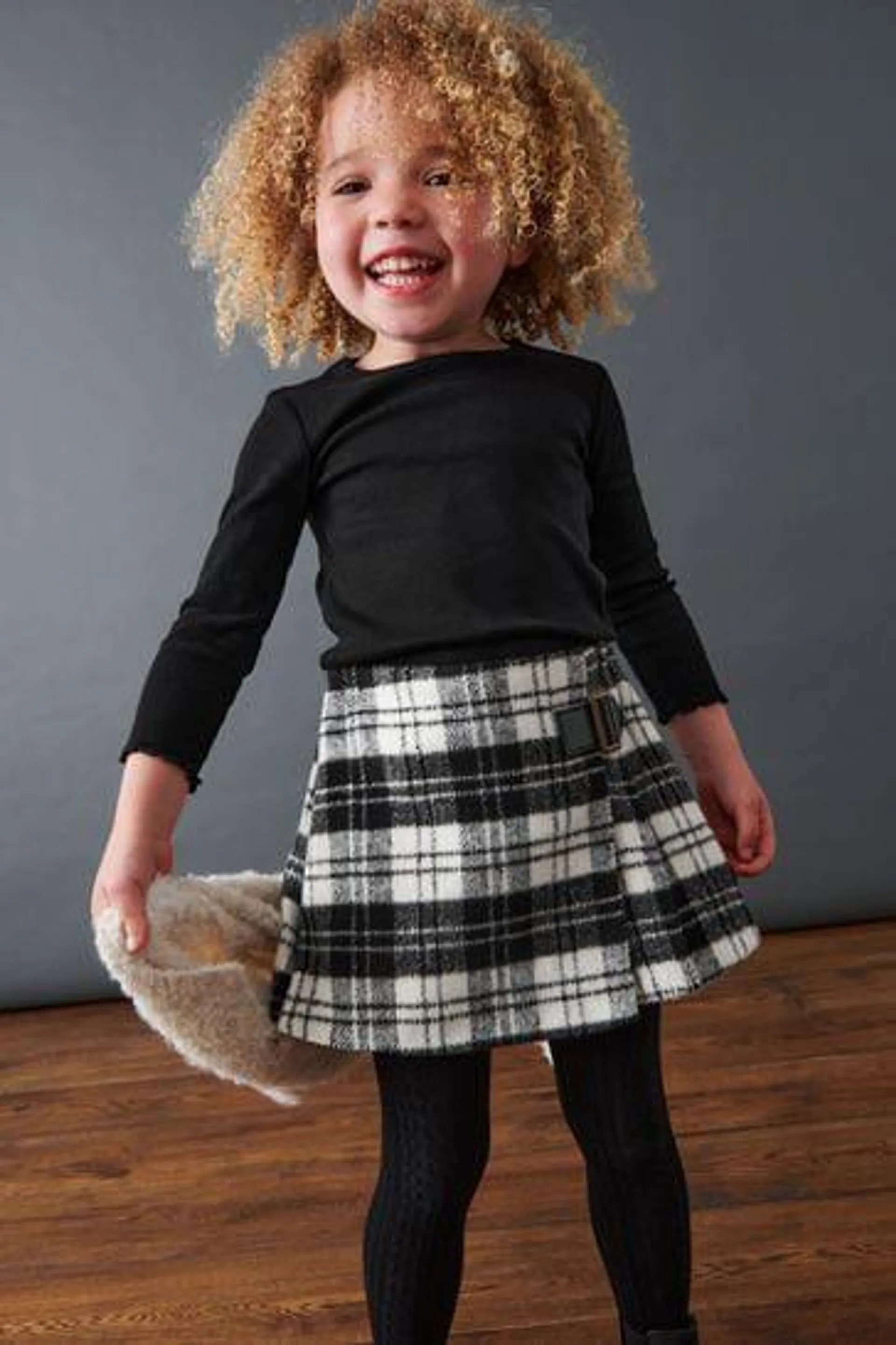 Kilt Skirt & Tights Set (3mths-10yrs)
