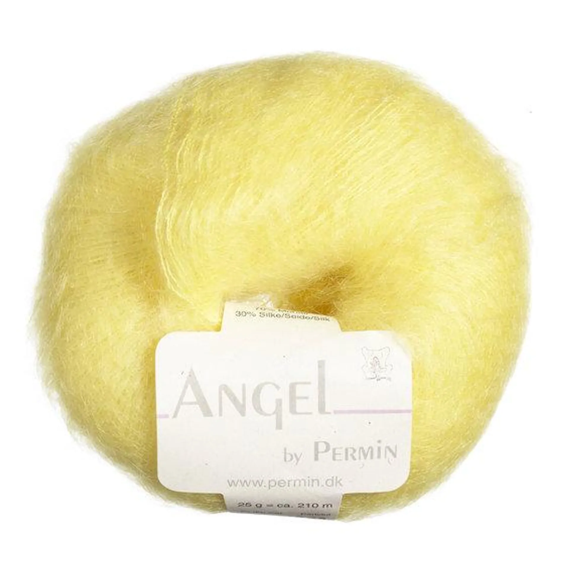 Garn Permin Angel 25 g gul 884175