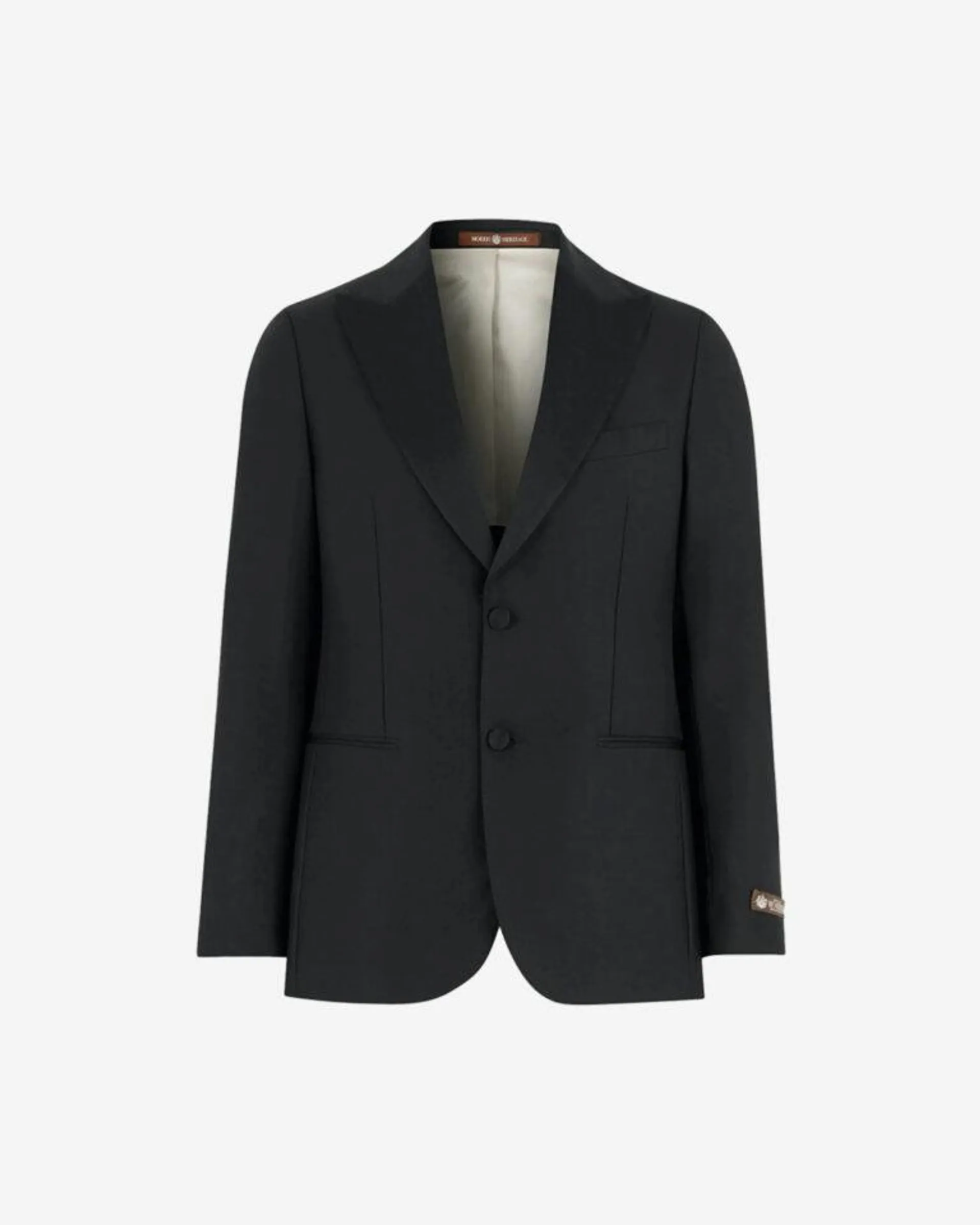 Mike Peaked Tuxedo Jacket – Sort