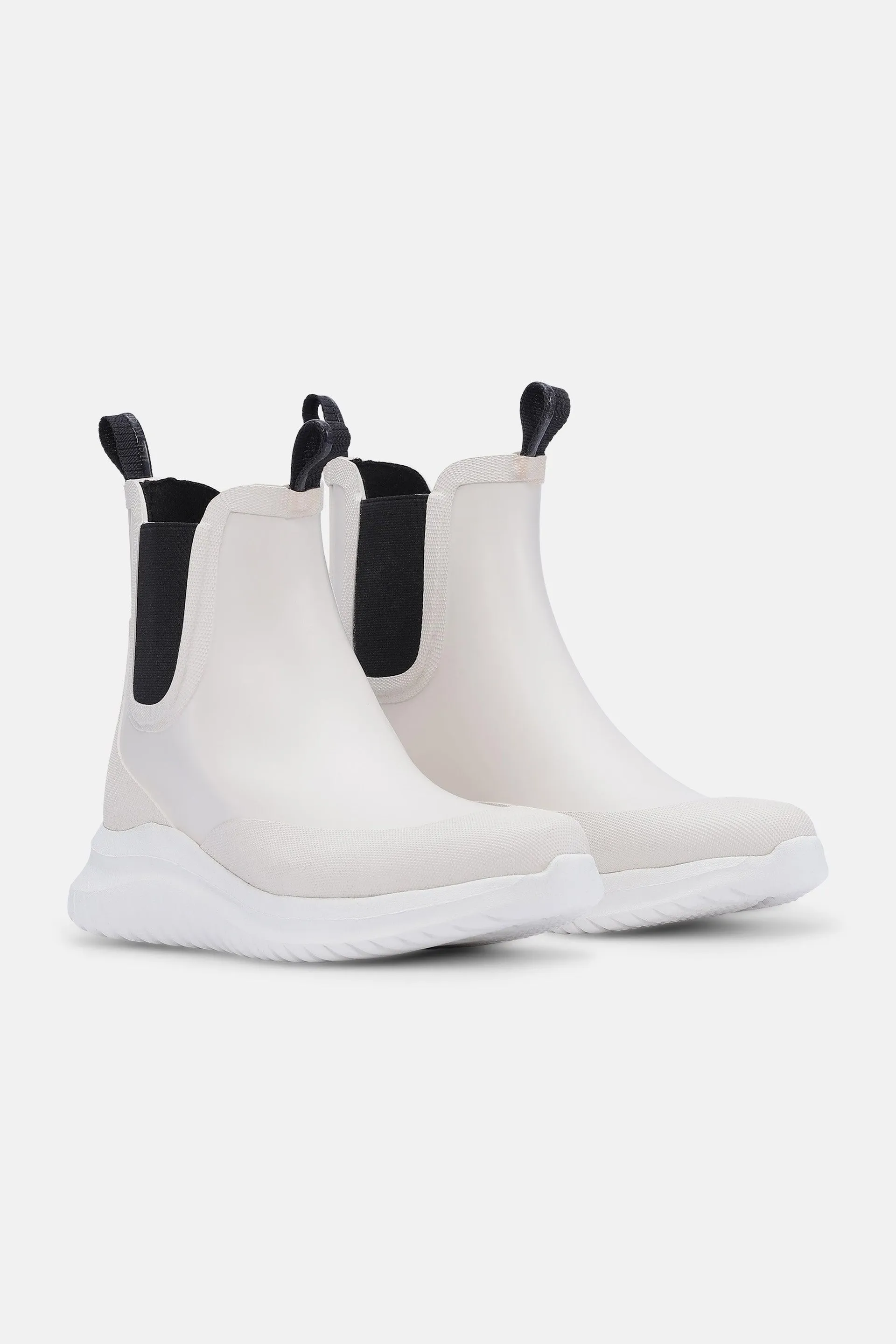 Short Rubber Boots - Milk Creme