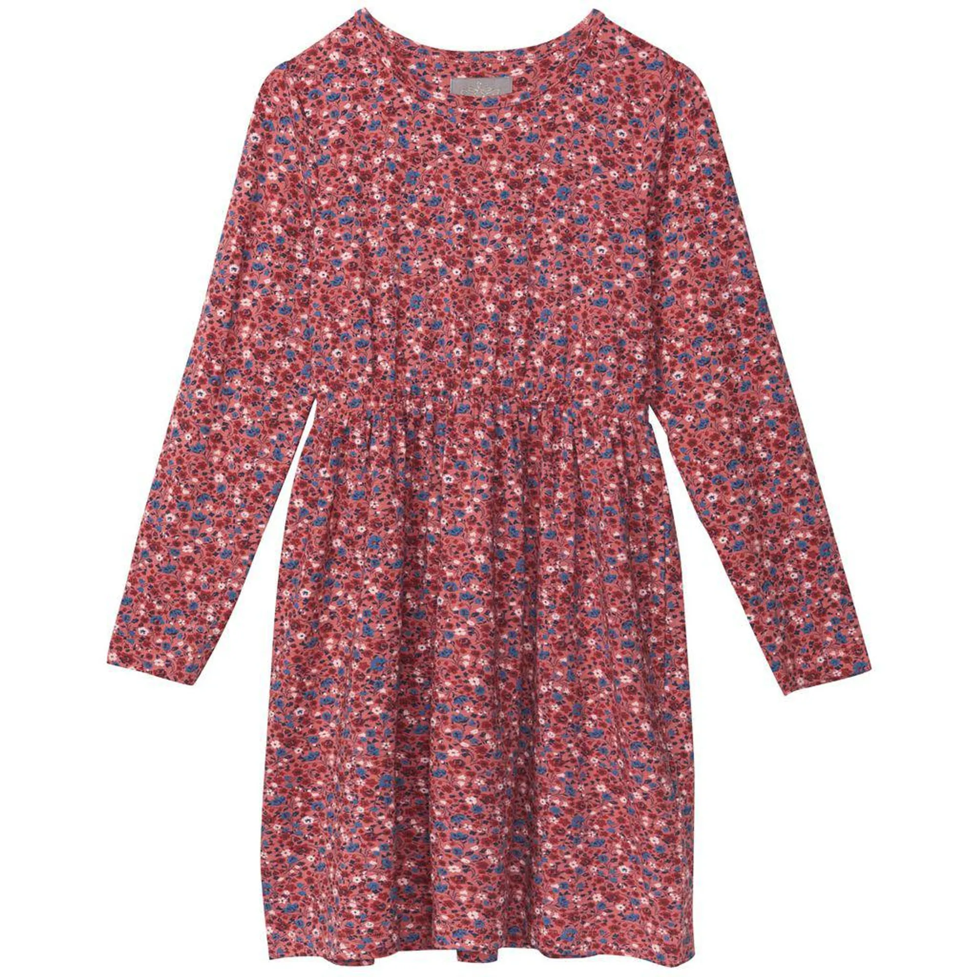 Blomstret Kjole Dusty Cedar