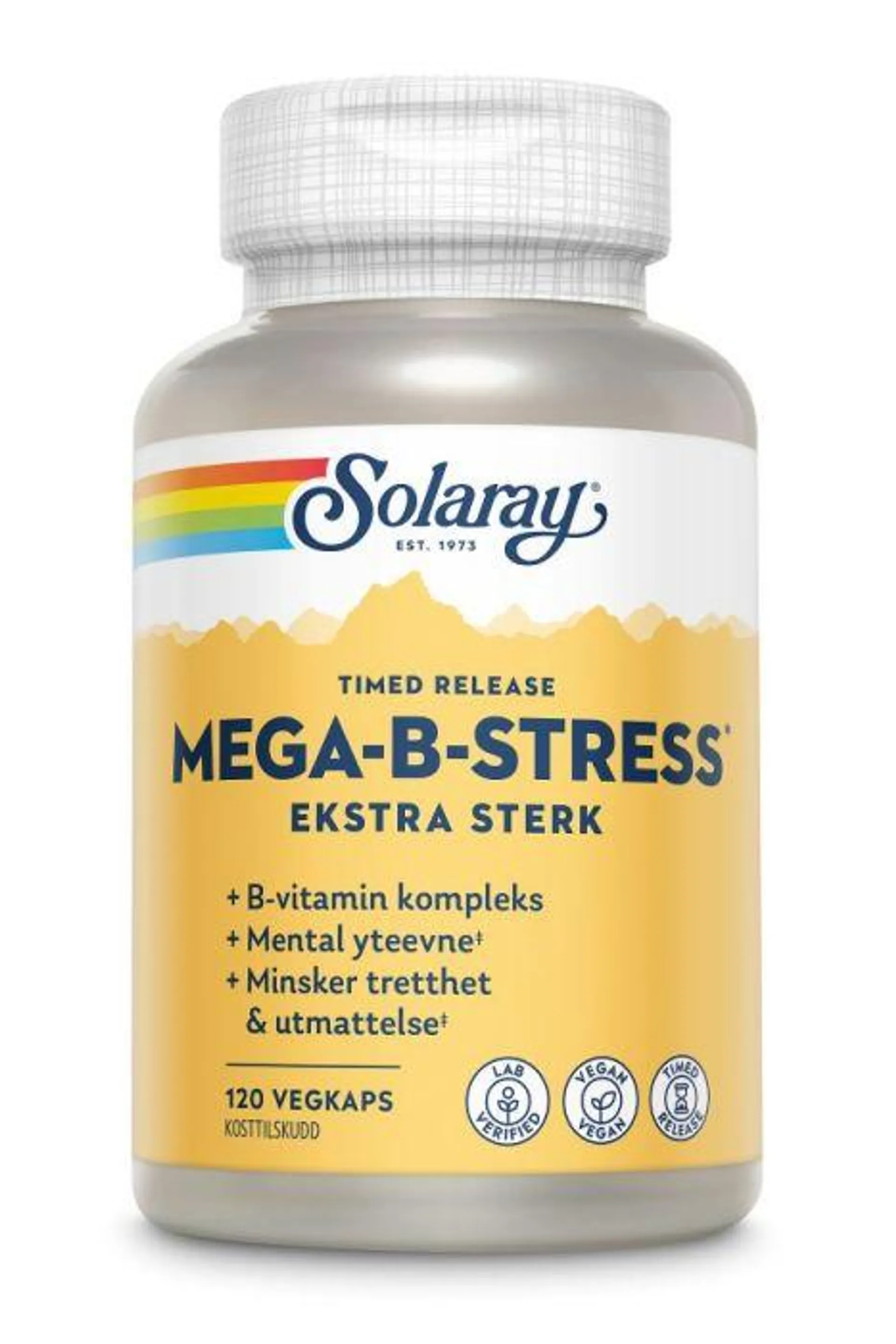 Solaray Mega-B-Stress Ekstra Sterk